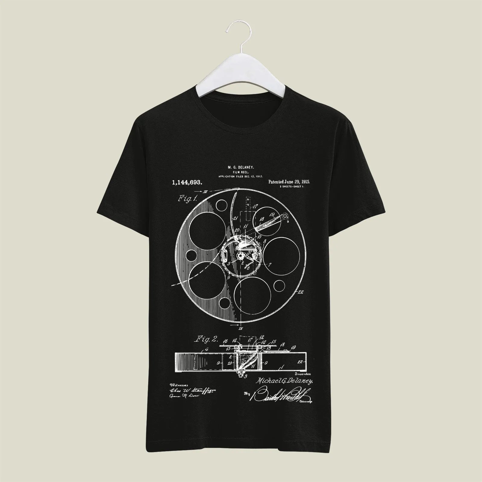 Camera Patent T-Shirt T-CMP85 Desichalchitra