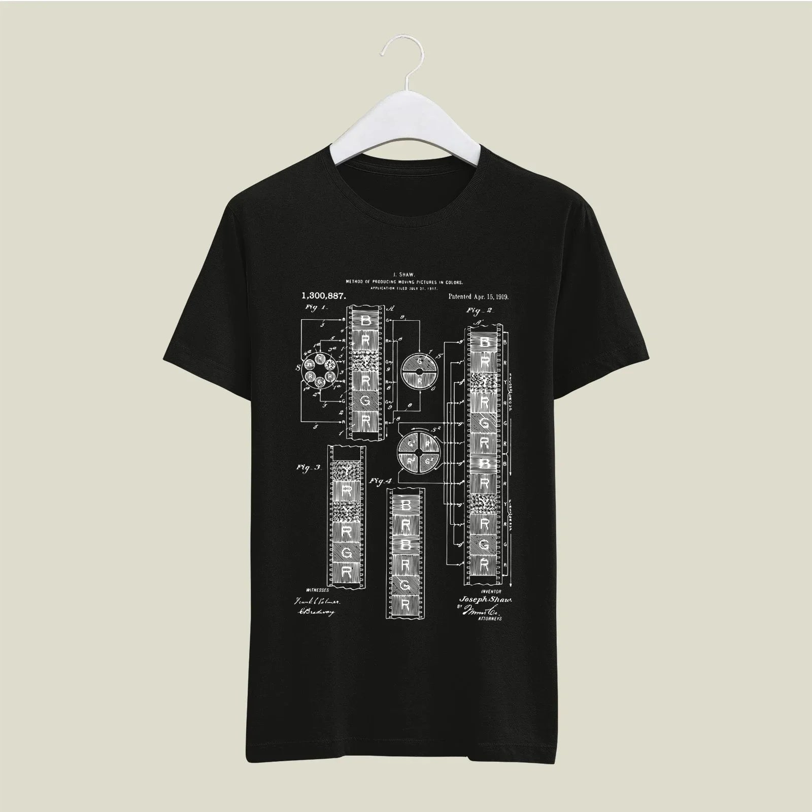 Camera Patent T-Shirt T-CMP114 Desichalchitra