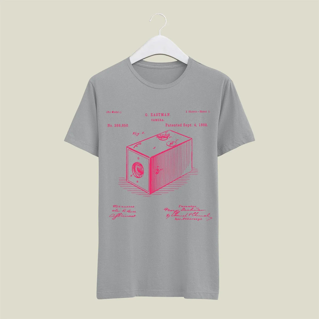 Camera Patent T-Shirt T-CMP1 Desichalchitra