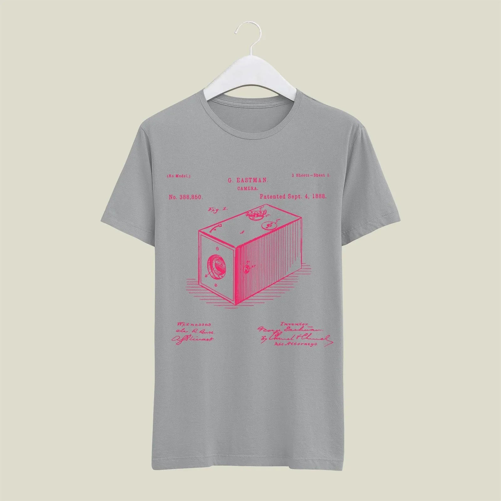 Camera Patent T-Shirt T-CMP1 Desichalchitra