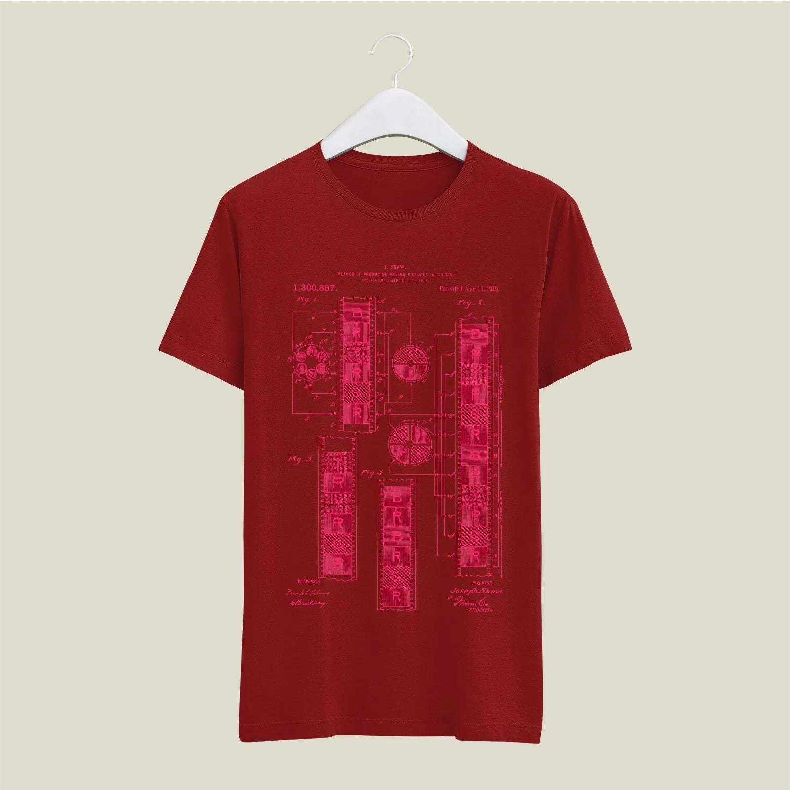 Camera Patent T-Shirt T-CMP130 Desichalchitra