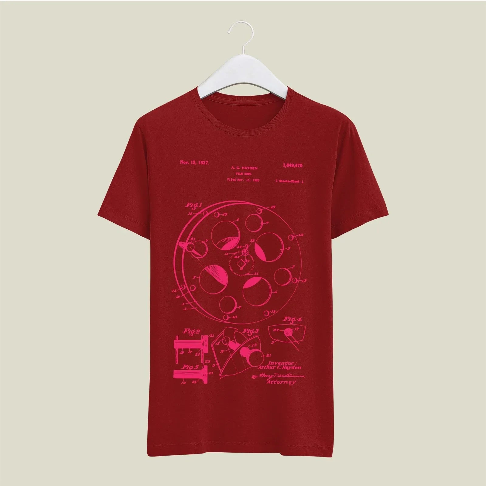 Camera Patent T-Shirt T-CMP135 Desichalchitra