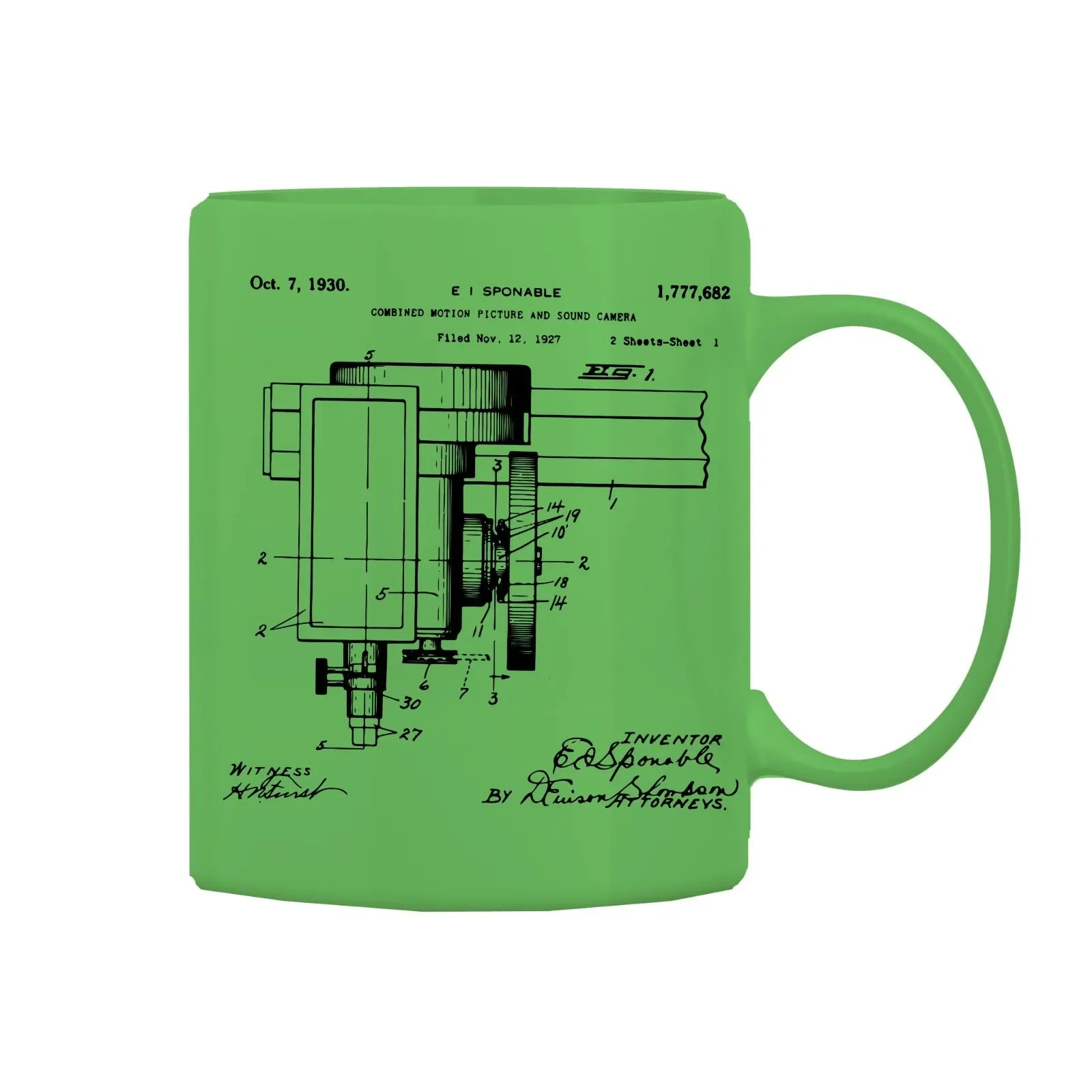 Camera Patent Mug M-CMP37 Desichalchitra