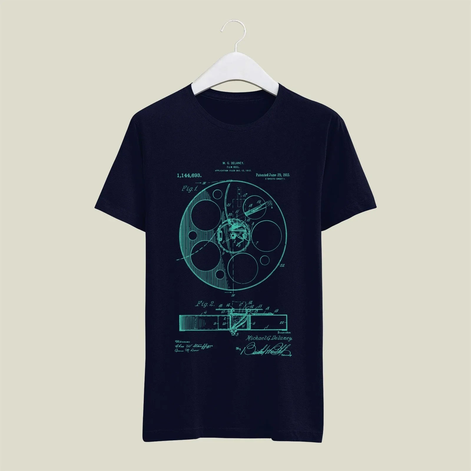 Camera Patent T-Shirt T-CMP33 Desichalchitra