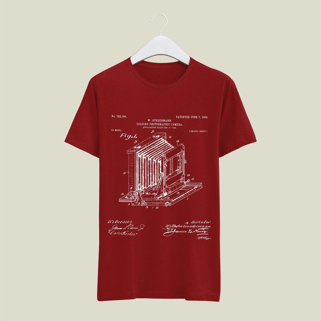 Camera Patent T-Shirt T-CMP41 Desichalchitra