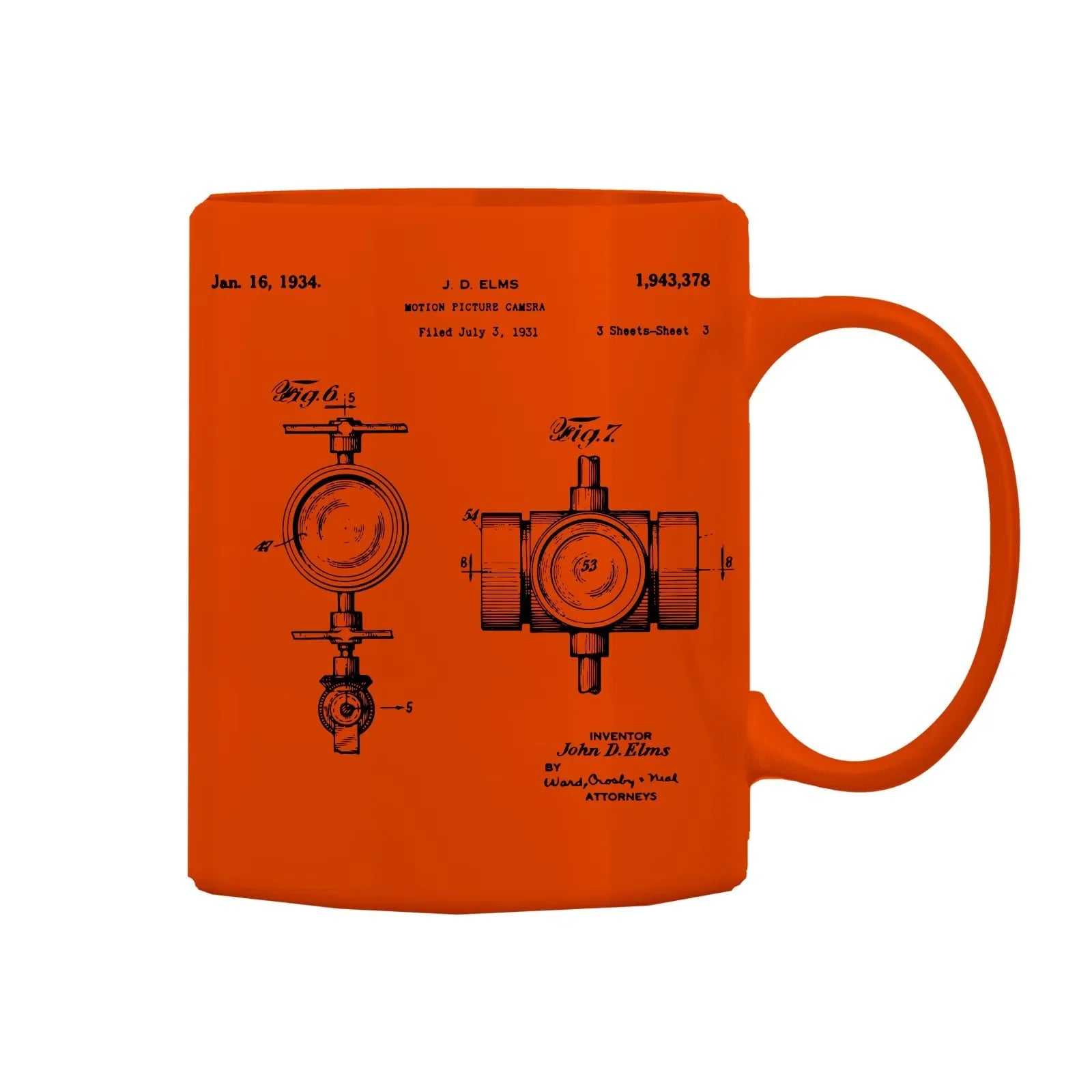 Camera Patent Mug M-CMP118 Desichalchitra