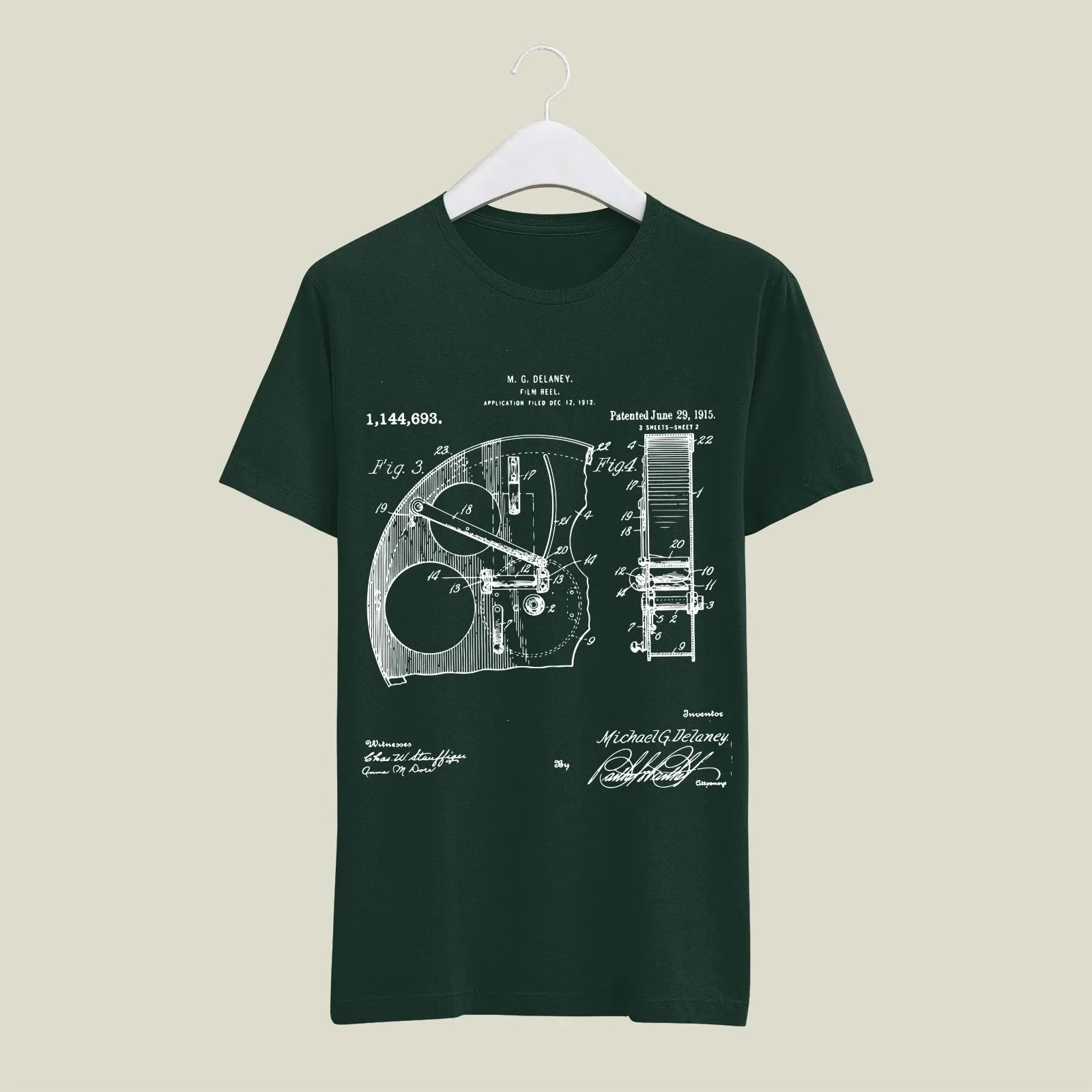 Camera Patent T-Shirt T-CMP78 Desichalchitra