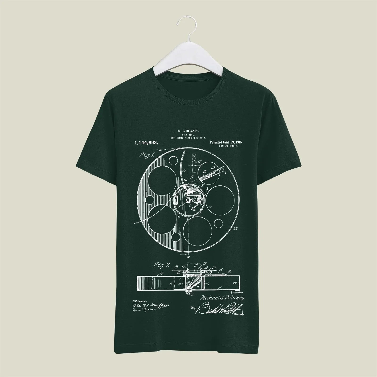 Camera Patent T-Shirt T-CMP85 Desichalchitra
