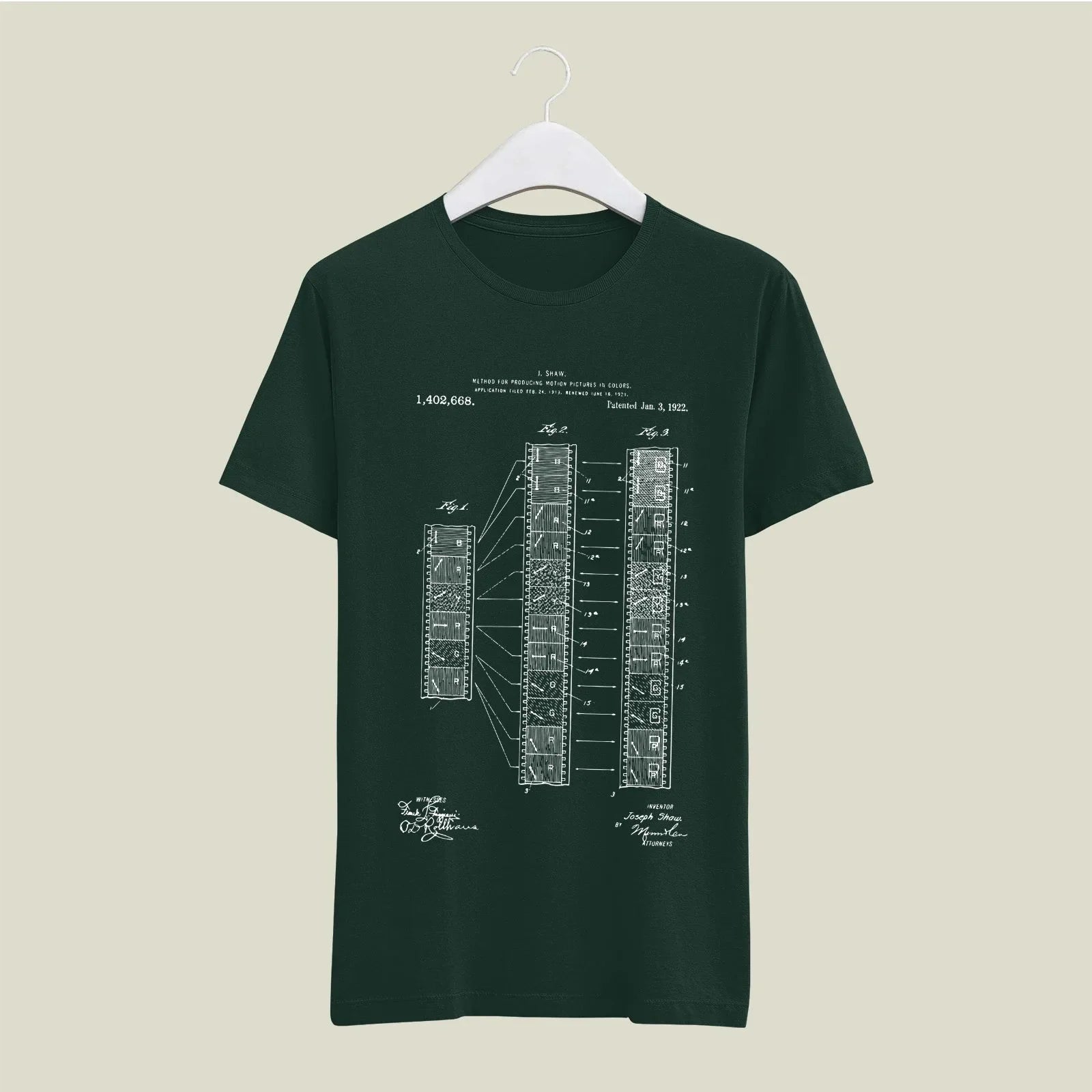 Camera Patent T-Shirt T-CMP93 Desichalchitra