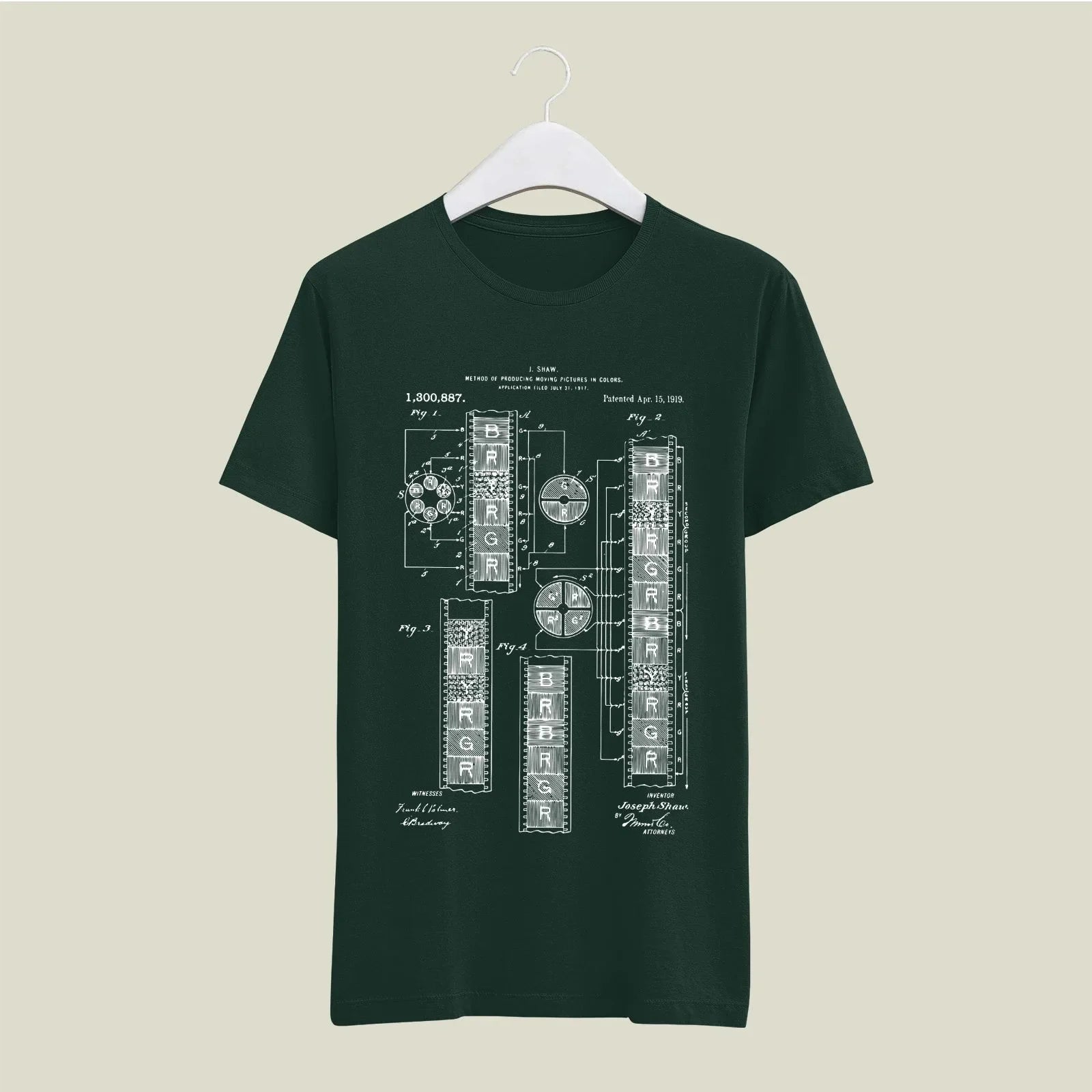 Camera Patent T-Shirt T-CMP114 Desichalchitra