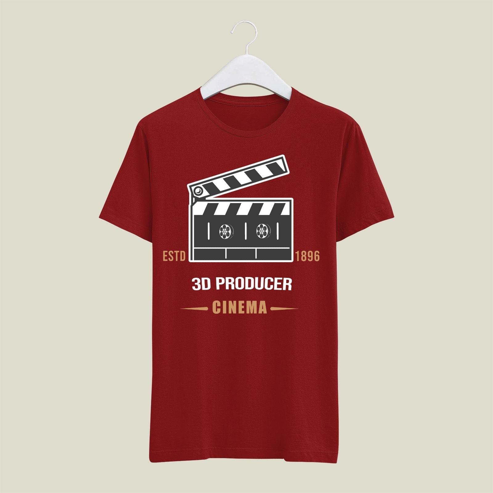 3D Producer T-Shirt T-DPR8 Desichalchitra