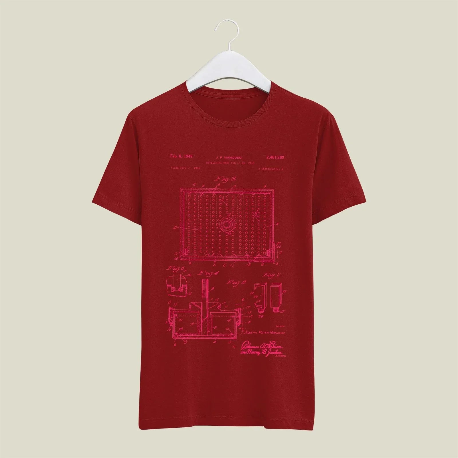 Camera Patent T-Shirt T-CMP31 Desichalchitra