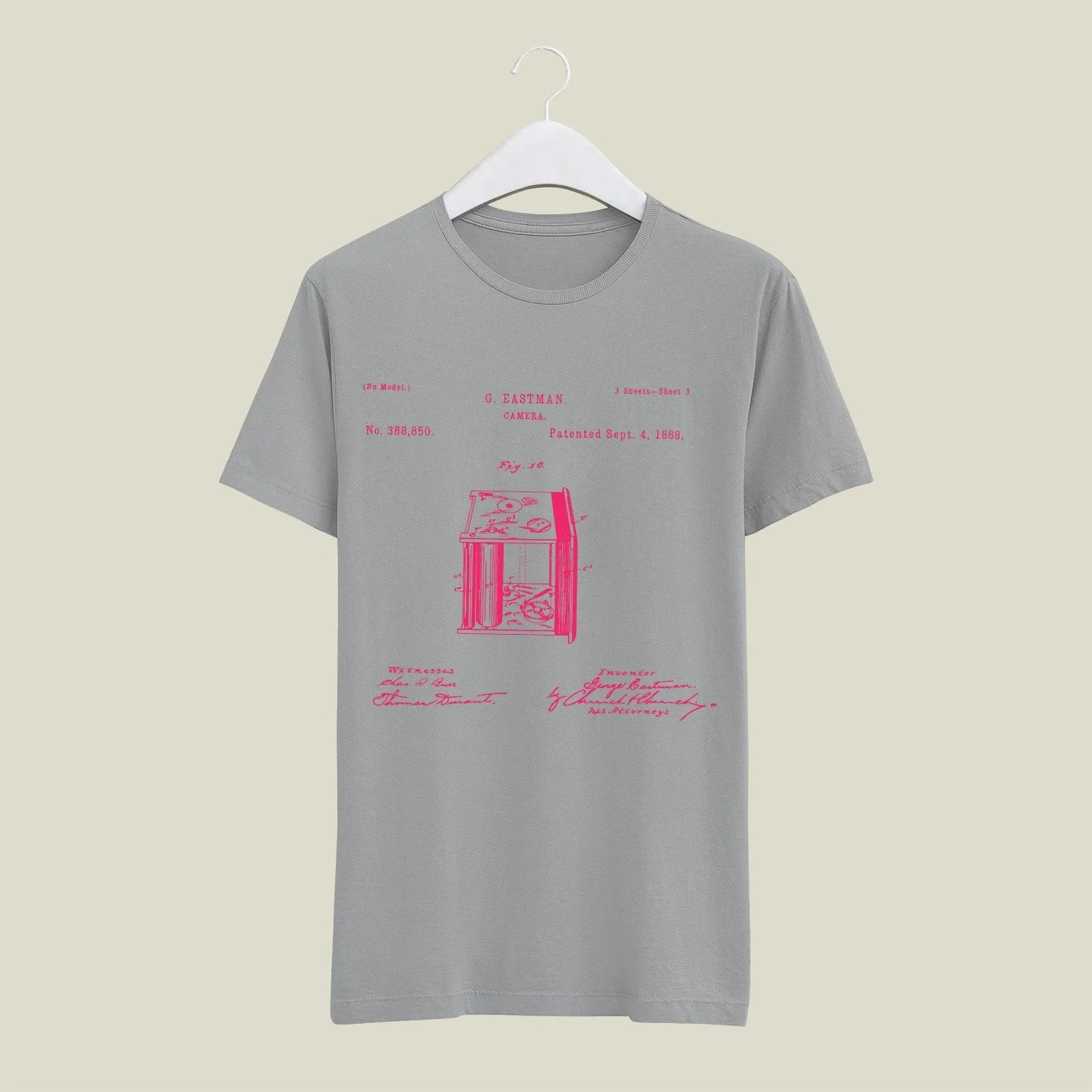 Camera Patent T-Shirt T-CMP38 Desichalchitra