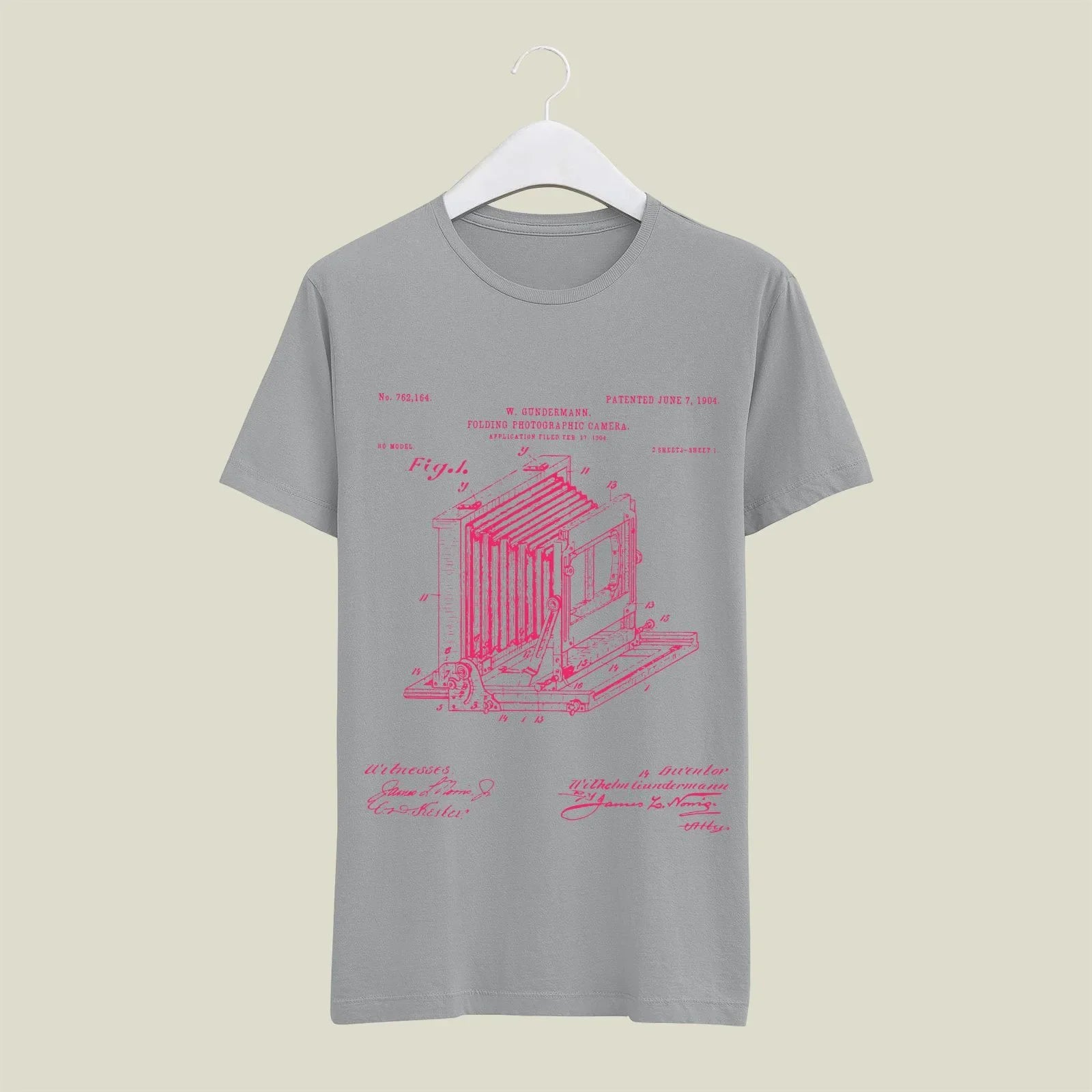 Camera Patent T-Shirt T-CMP43 Desichalchitra