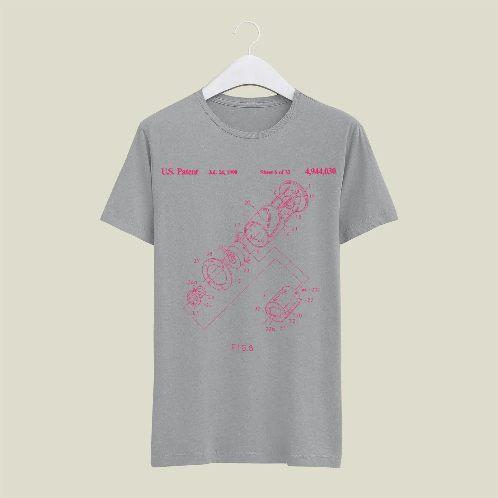 Camera Patent T-Shirt T-CMP84 Desichalchitra