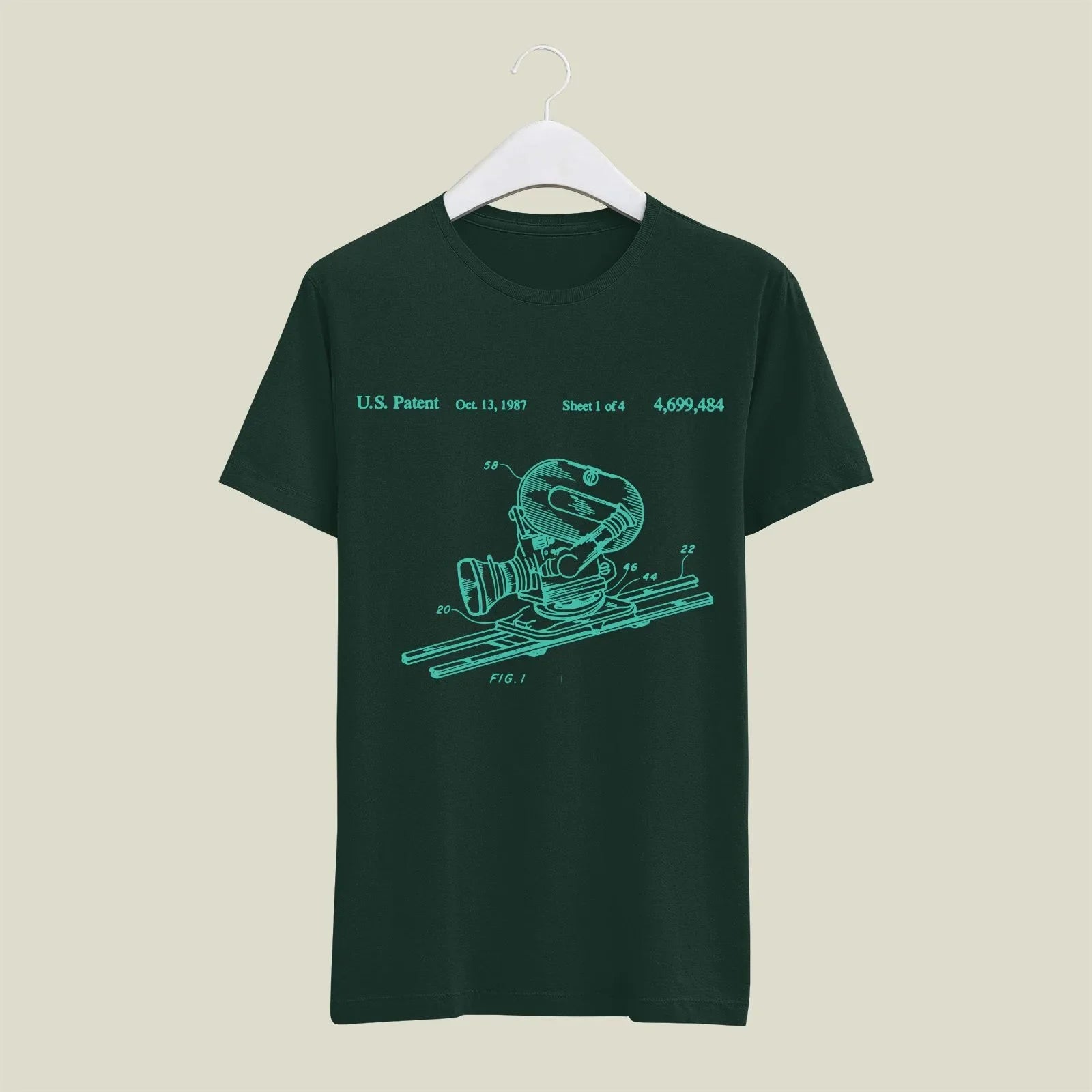 Camera Patent T-Shirt T-CMP51 Desichalchitra