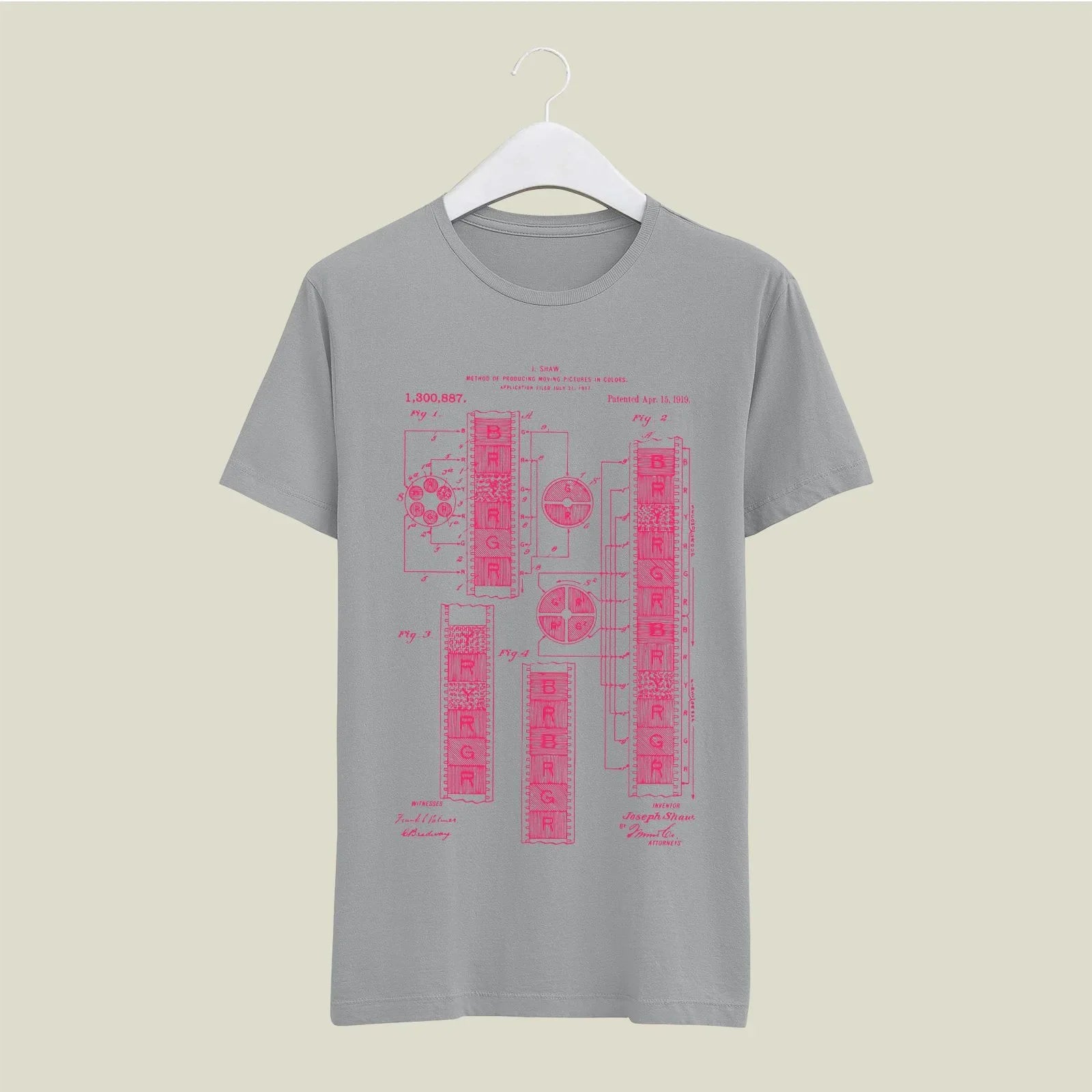 Camera Patent T-Shirt T-CMP130 Desichalchitra