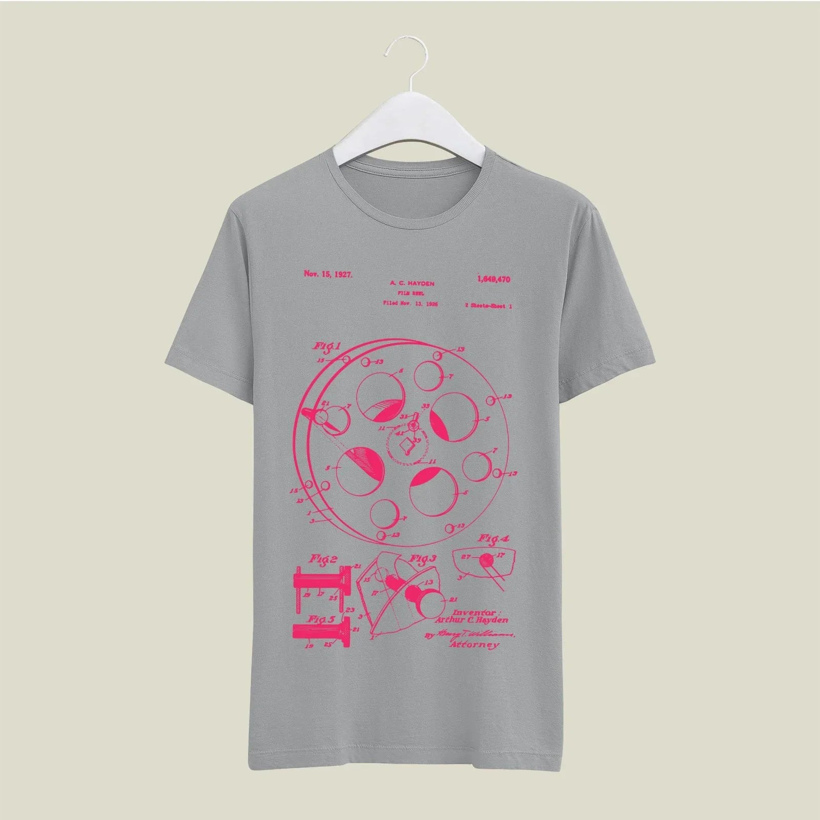 Camera Patent T-Shirt T-CMP135 Desichalchitra