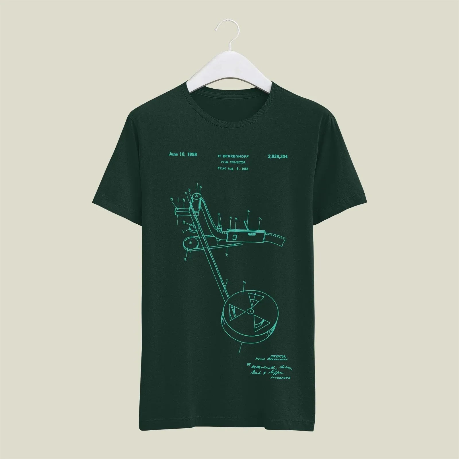 Camera Patent T-Shirt T-CMP79 Desichalchitra