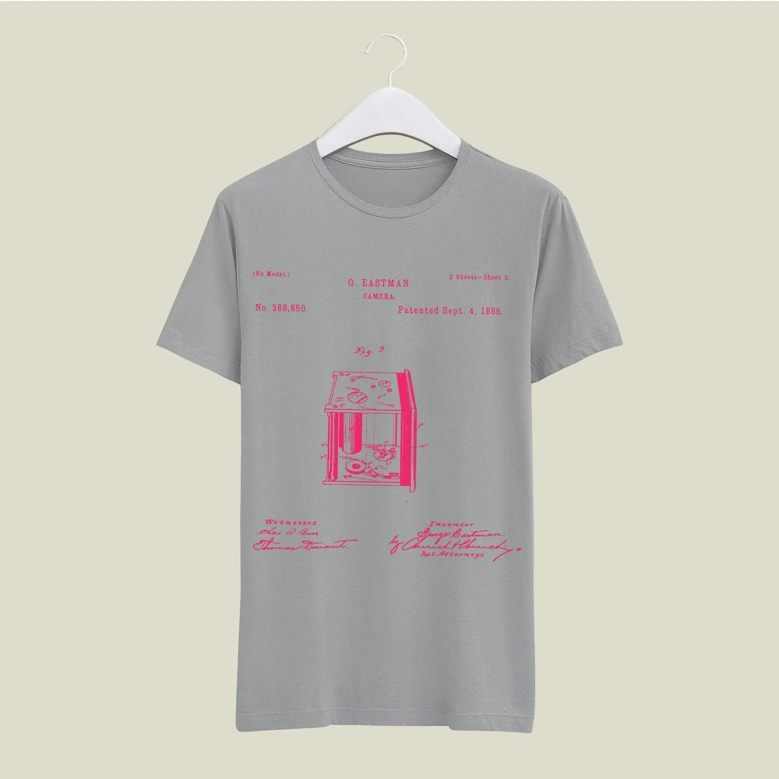 Camera Patent T-Shirt T-CMP143 Desichalchitra