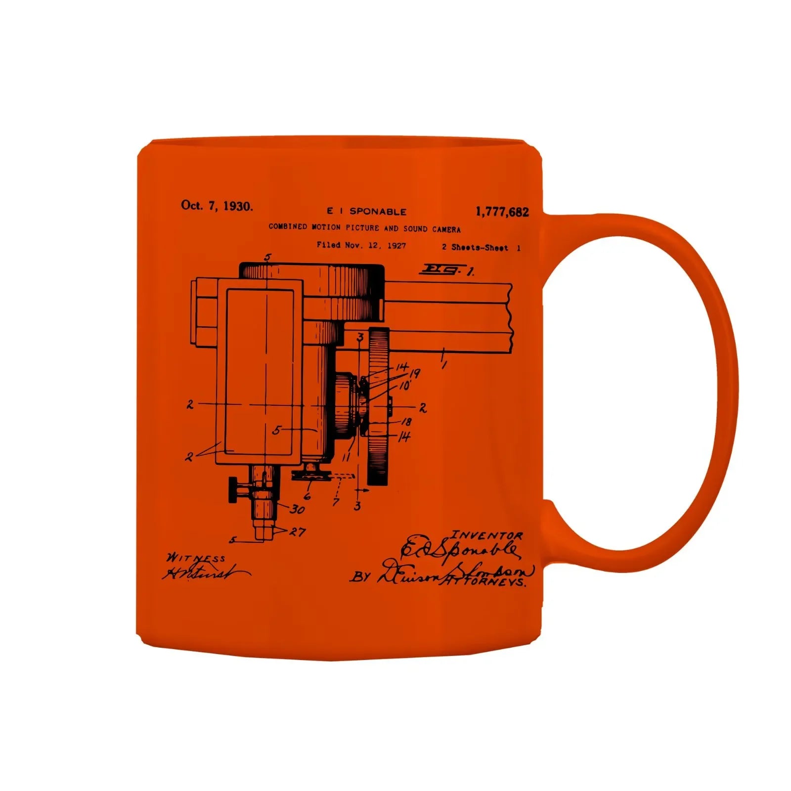 Camera Patent Mug M-CMP37 Desichalchitra