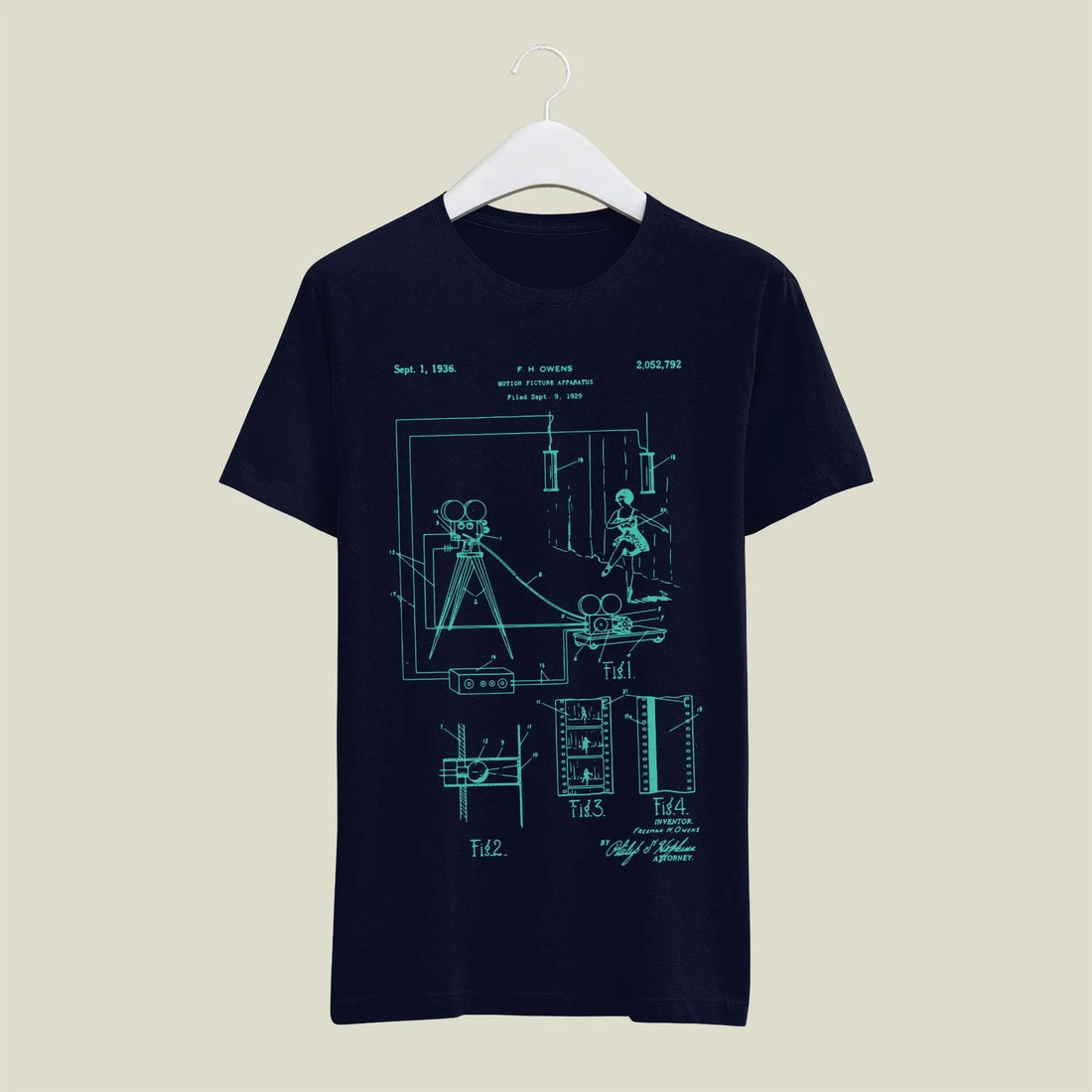 Camera Patent T-Shirt T-CMP62 Desichalchitra