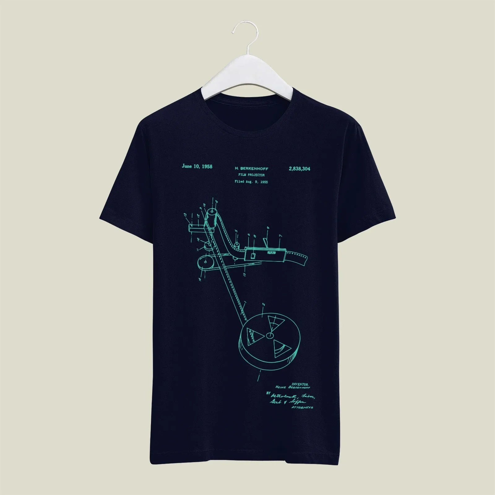 Camera Patent T-Shirt T-CMP79 Desichalchitra