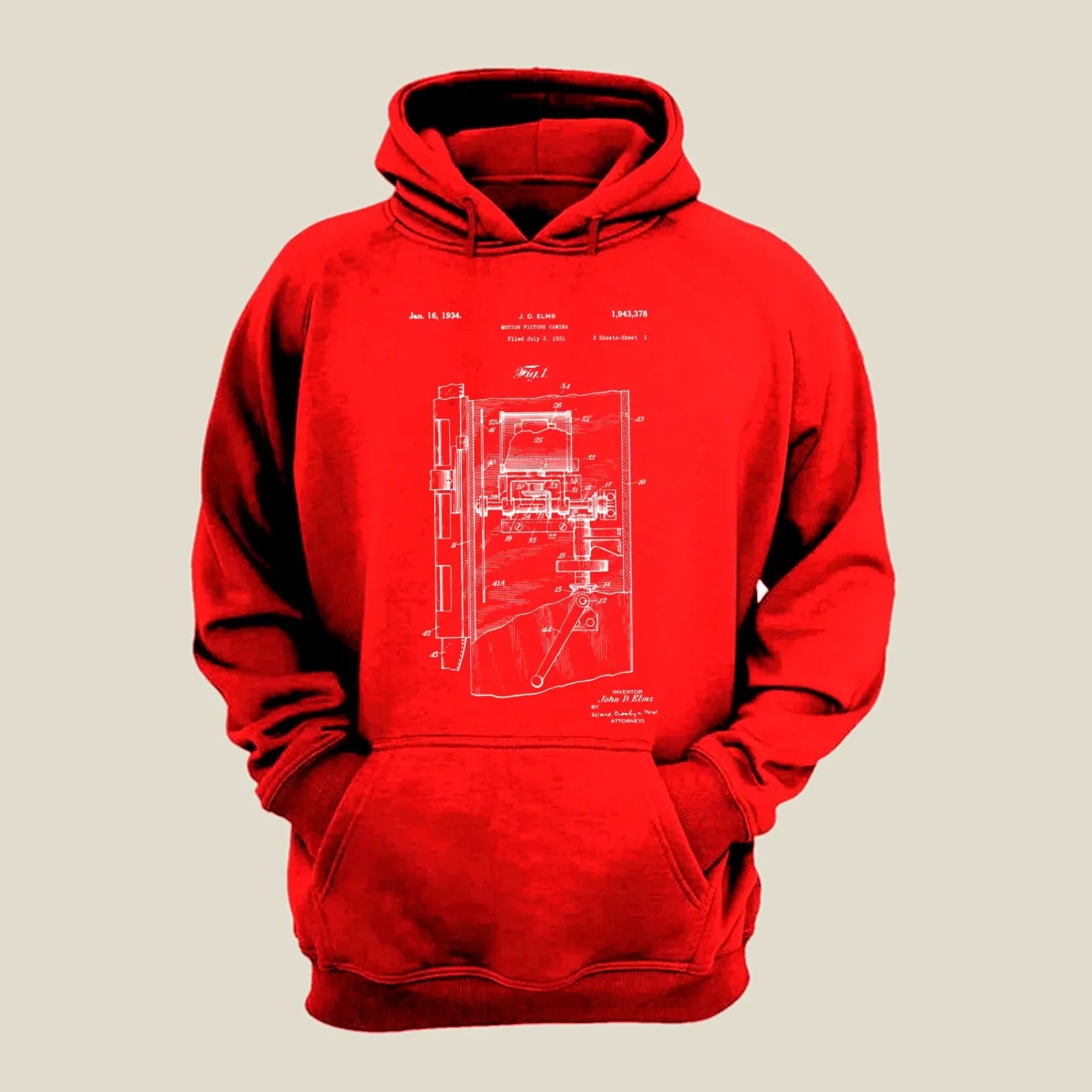 Camera Patent Hoodie H-CMP24 Desichalchitra