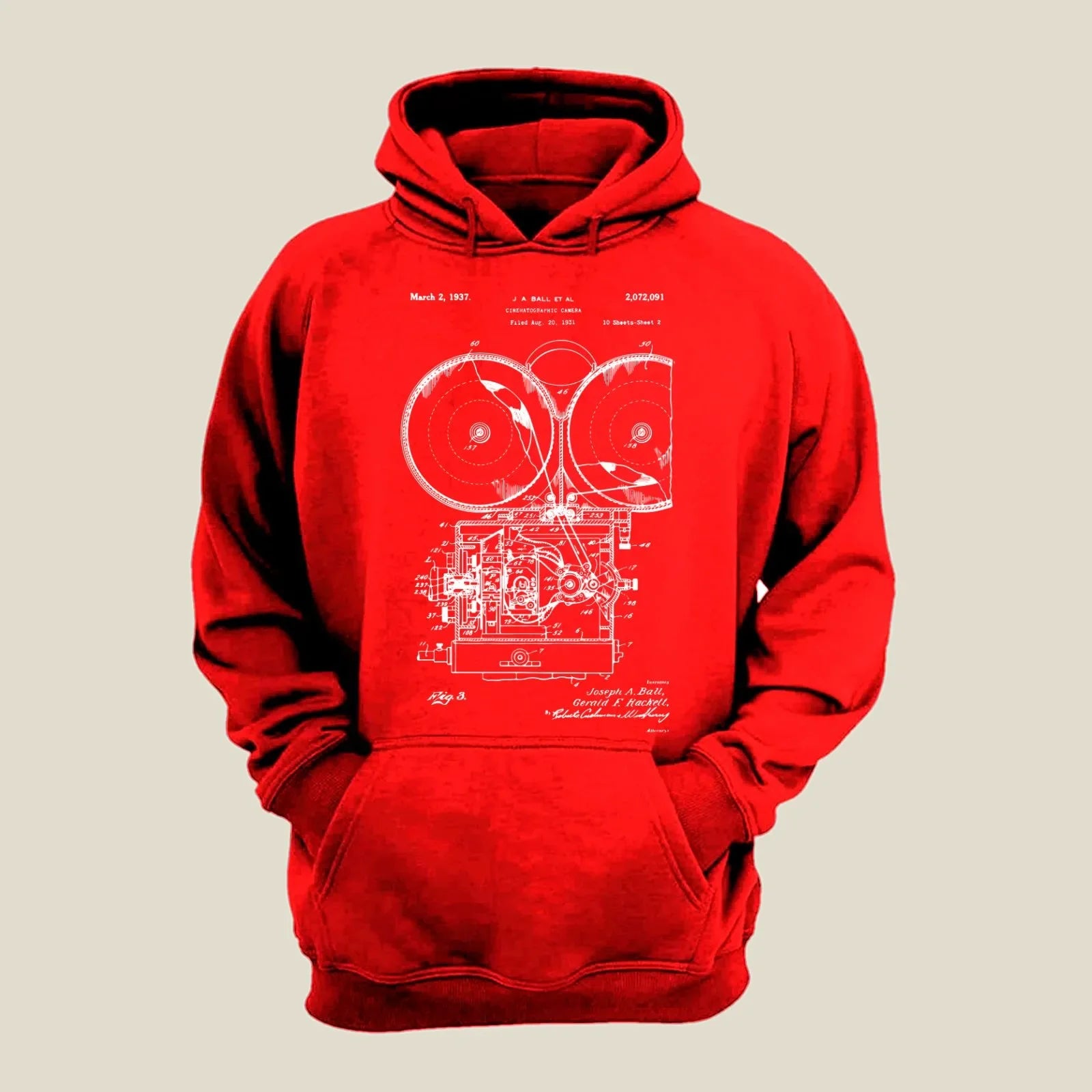 Camera Patent Hoodie H-CMP72 Desichalchitra