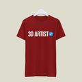 3D Artist T-Shirt T-DAR2 Desichalchitra