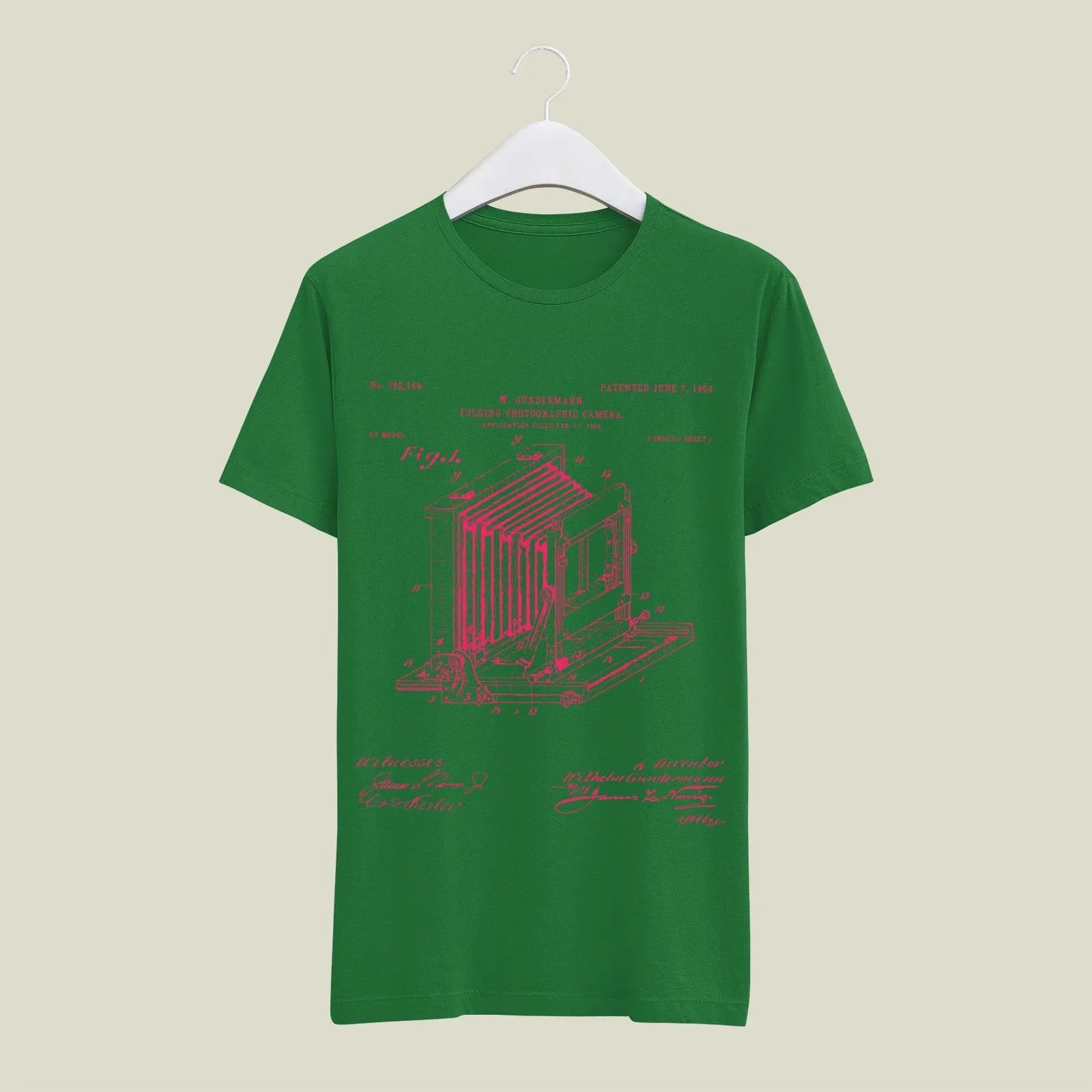 Camera Patent T-Shirt T-CMP43 Desichalchitra