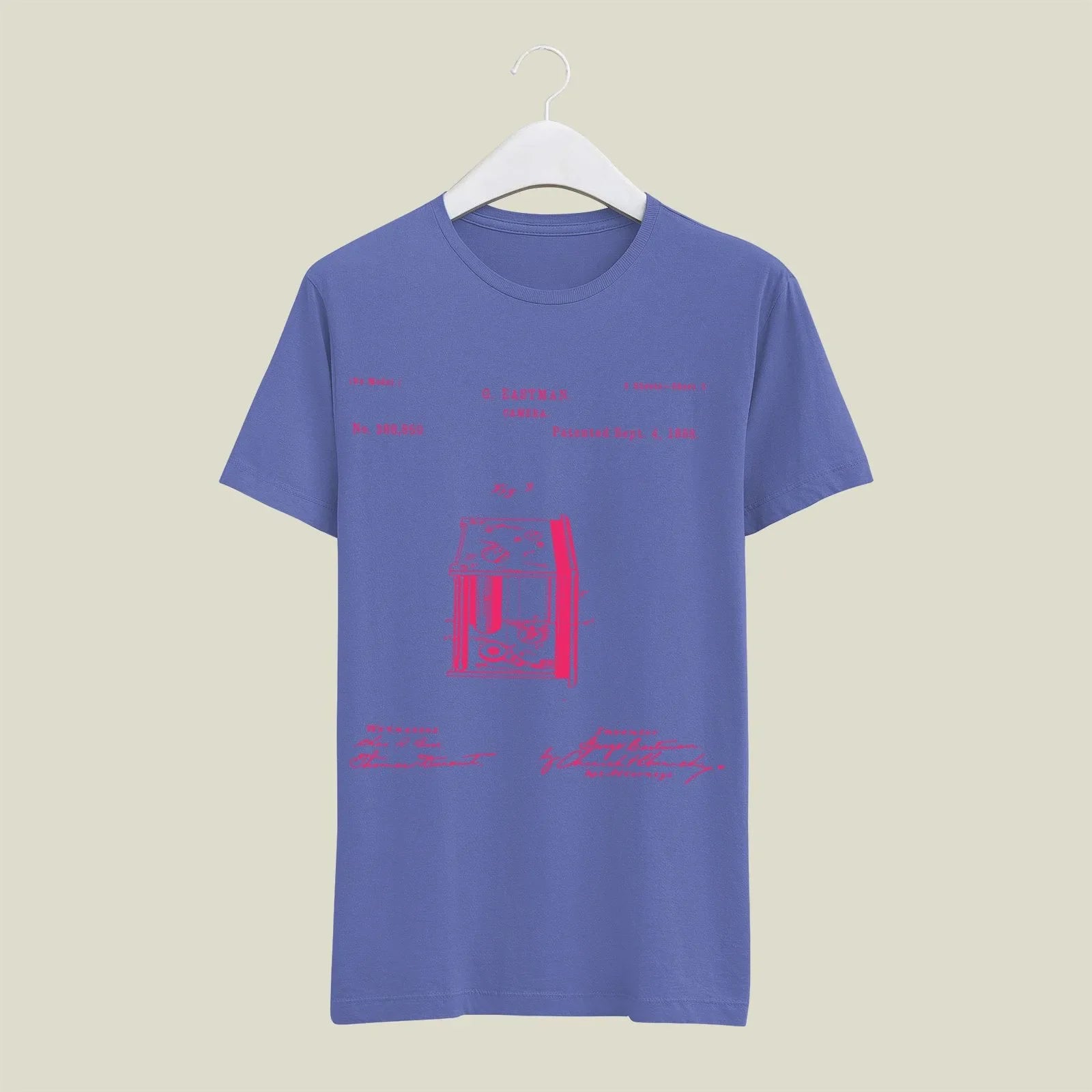 Camera Patent T-Shirt T-CMP143 Desichalchitra