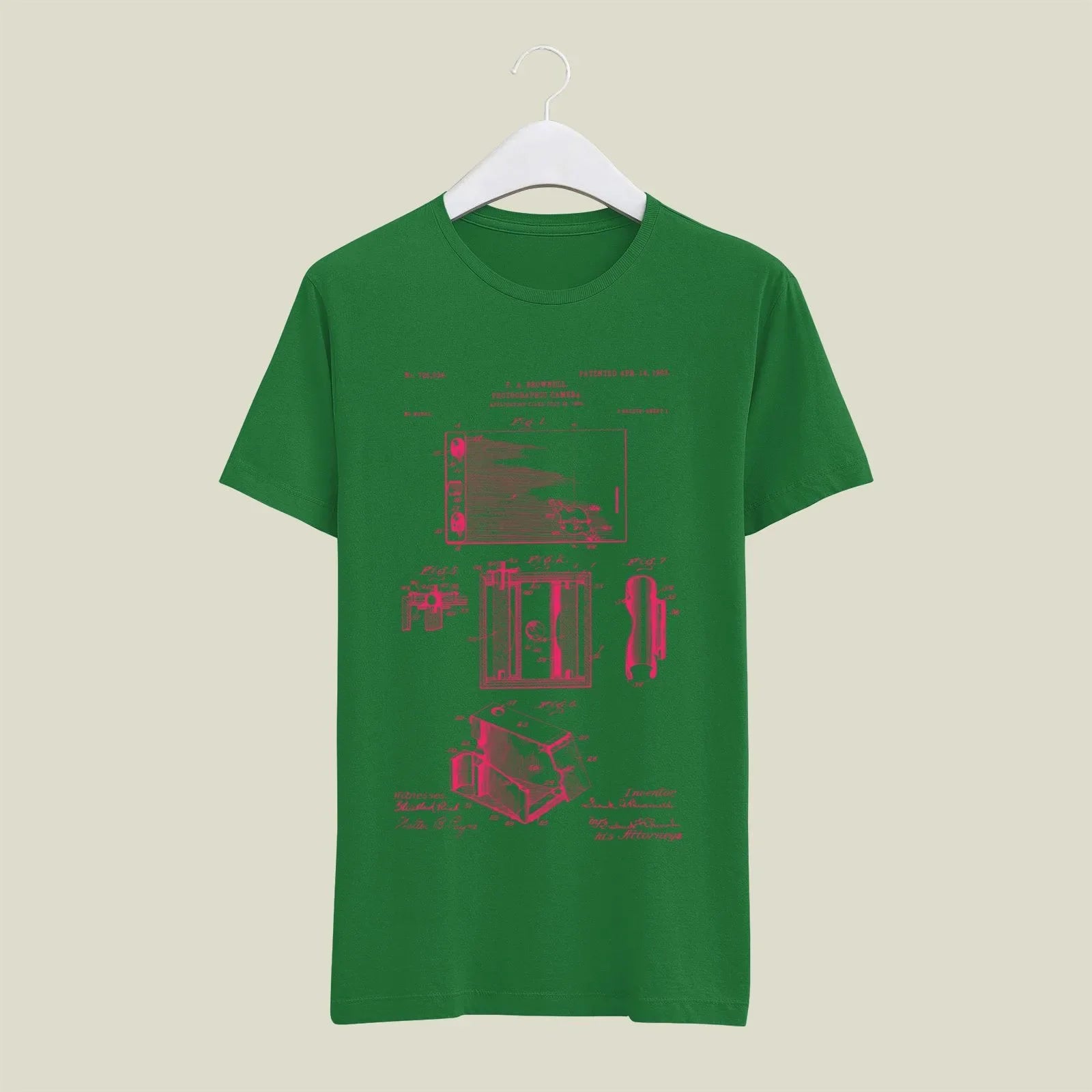 Camera Patent T-Shirt T-CMP81 Desichalchitra