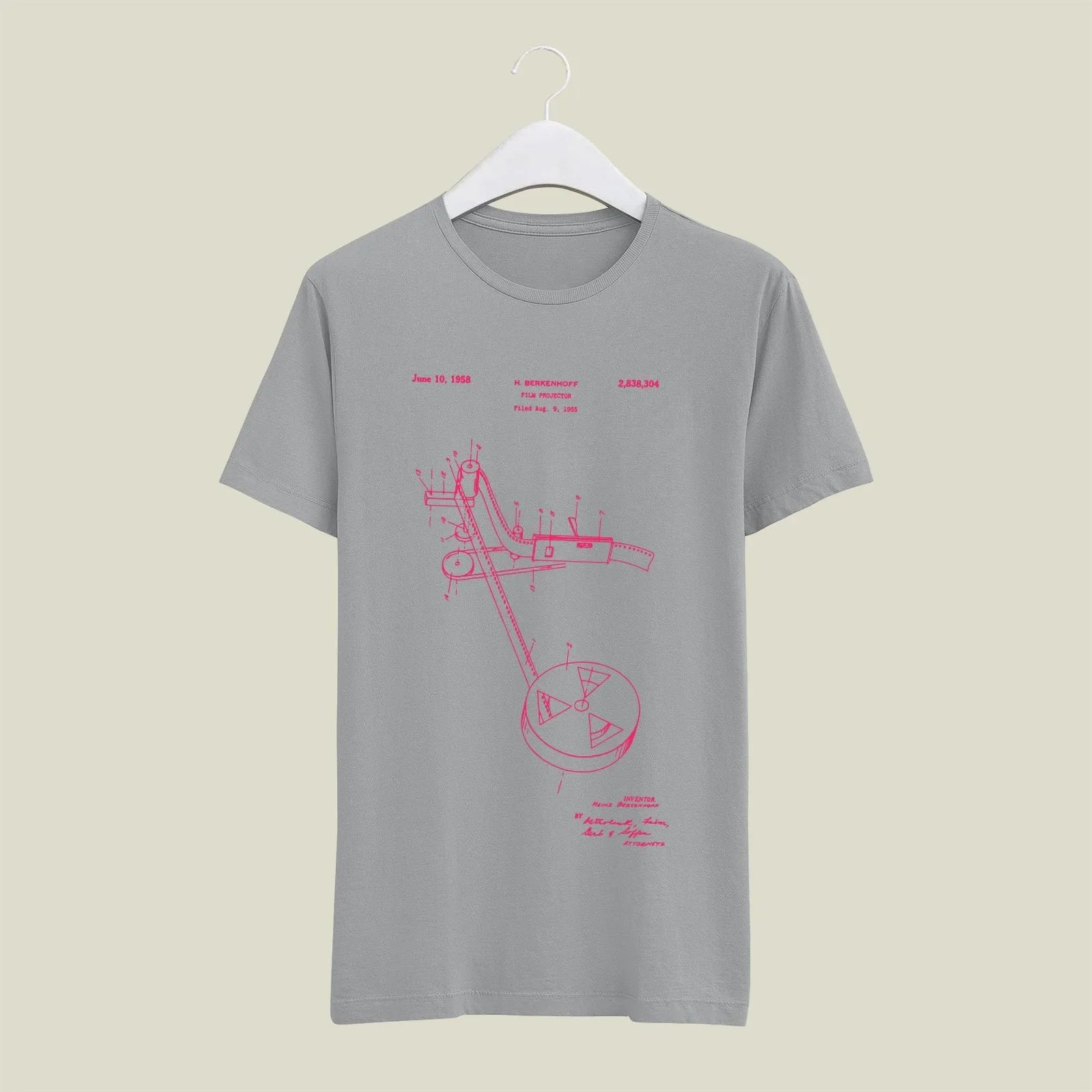 Camera Patent T-Shirt T-CMP9 Desichalchitra