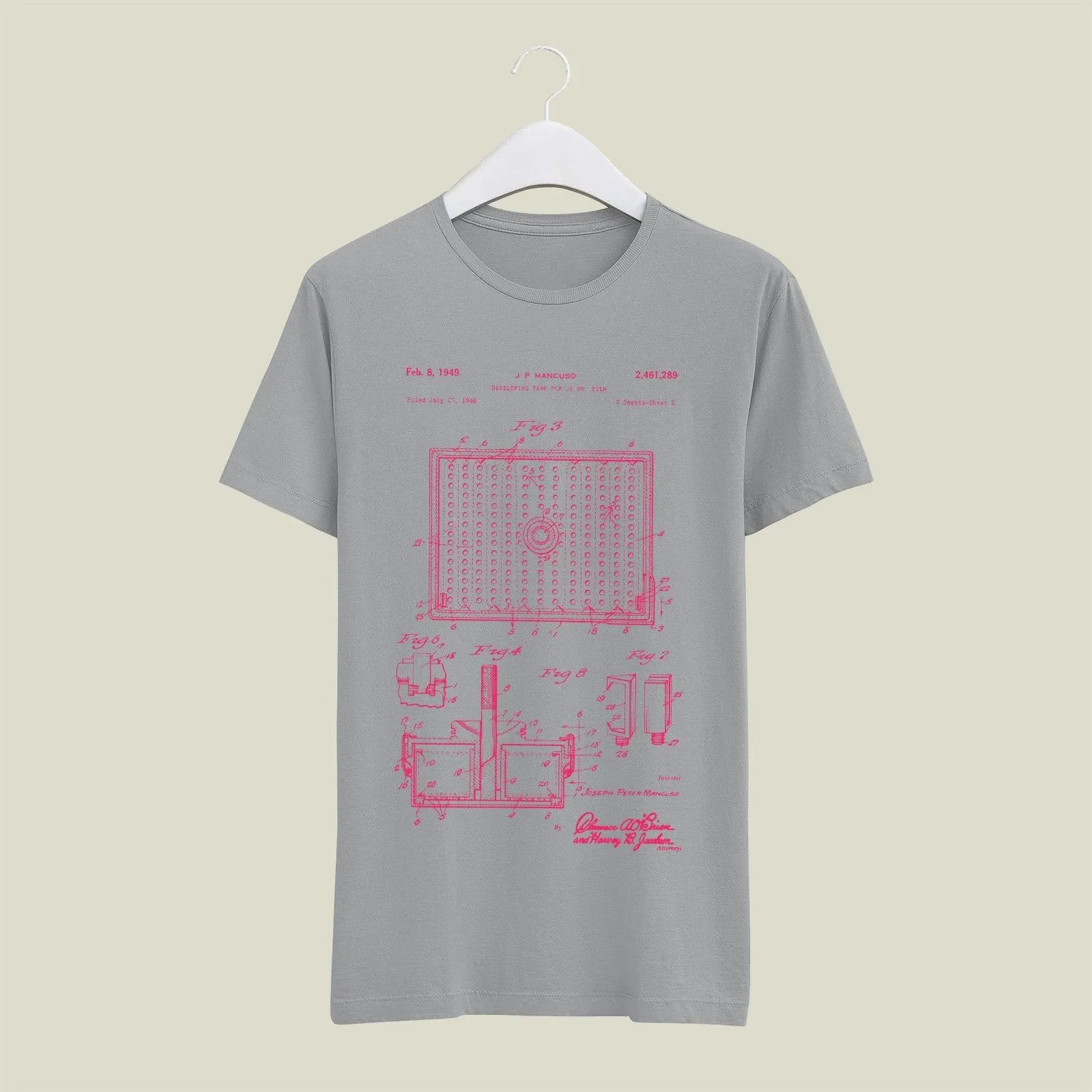 Camera Patent T-Shirt T-CMP31 Desichalchitra