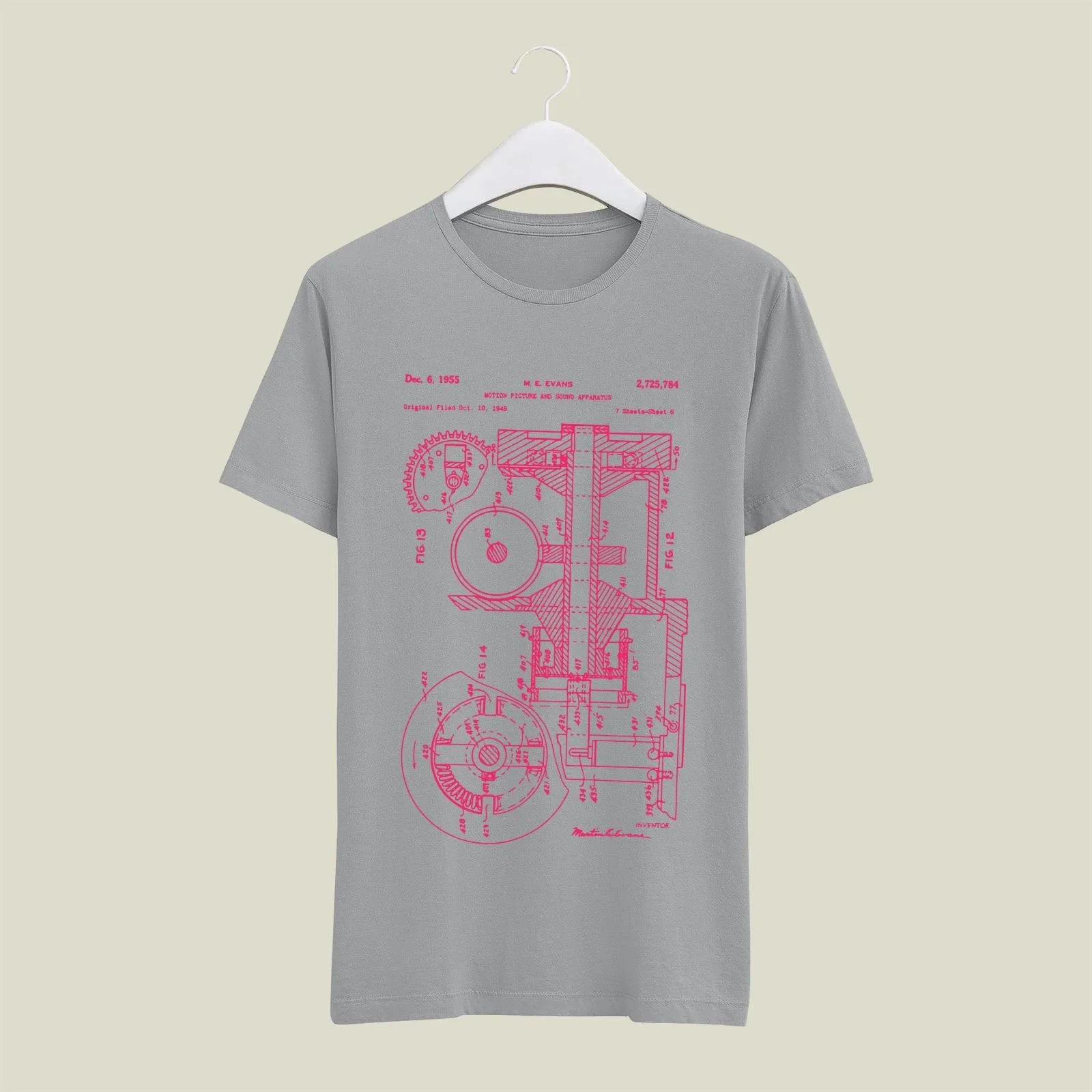 Camera Patent T-Shirt T-CMP36 Desichalchitra