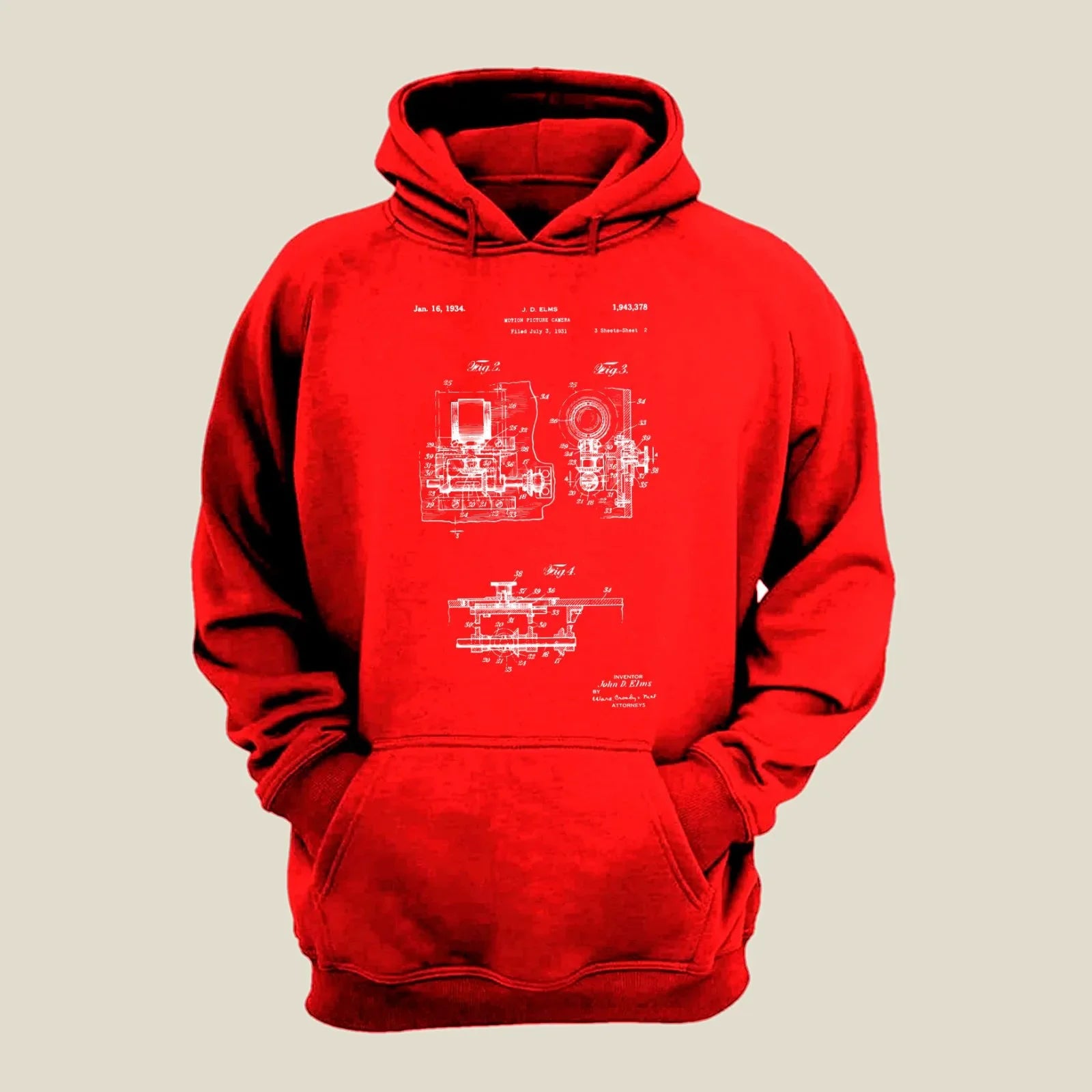 Camera Patent Hoodie H-CMP10 Desichalchitra