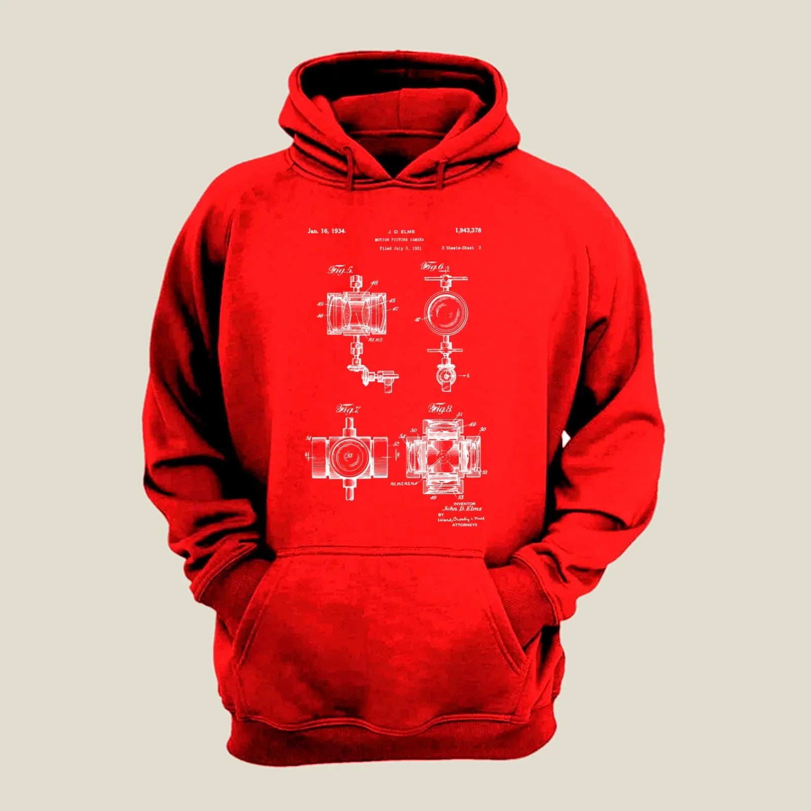 Camera Patent Hoodie H-CMP15 Desichalchitra