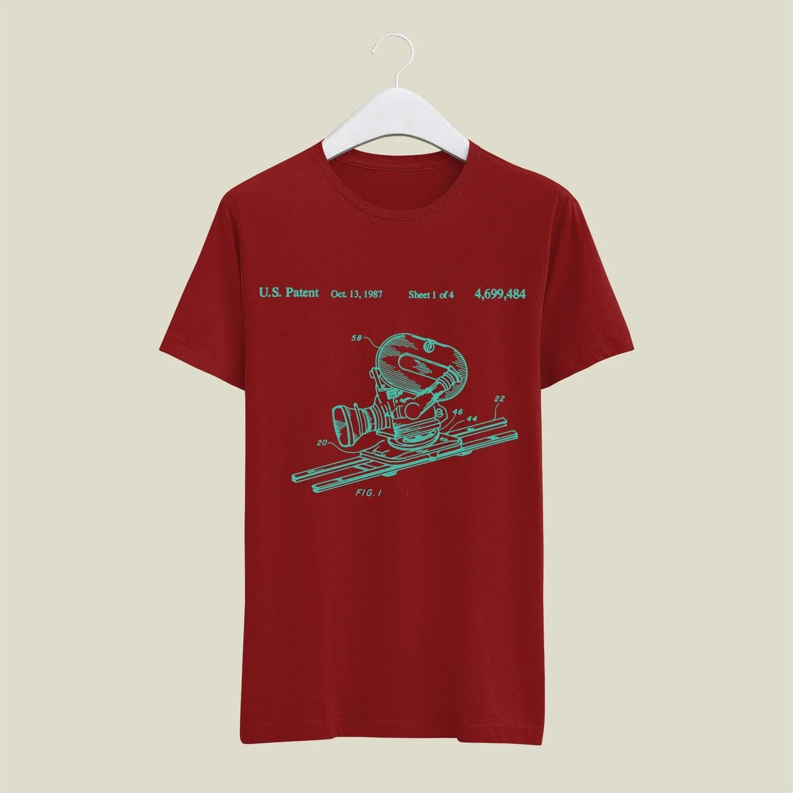 Camera Patent T-Shirt T-CMP51 Desichalchitra