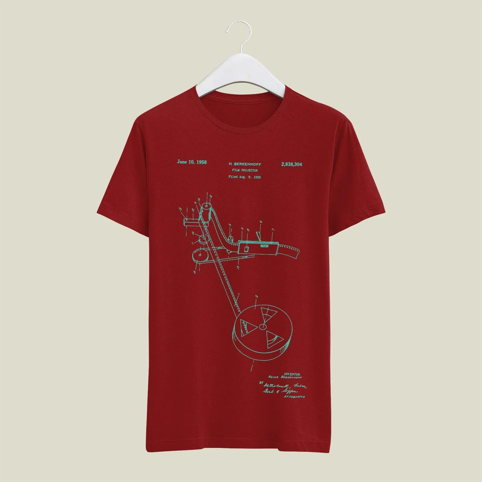 Camera Patent T-Shirt T-CMP79 Desichalchitra