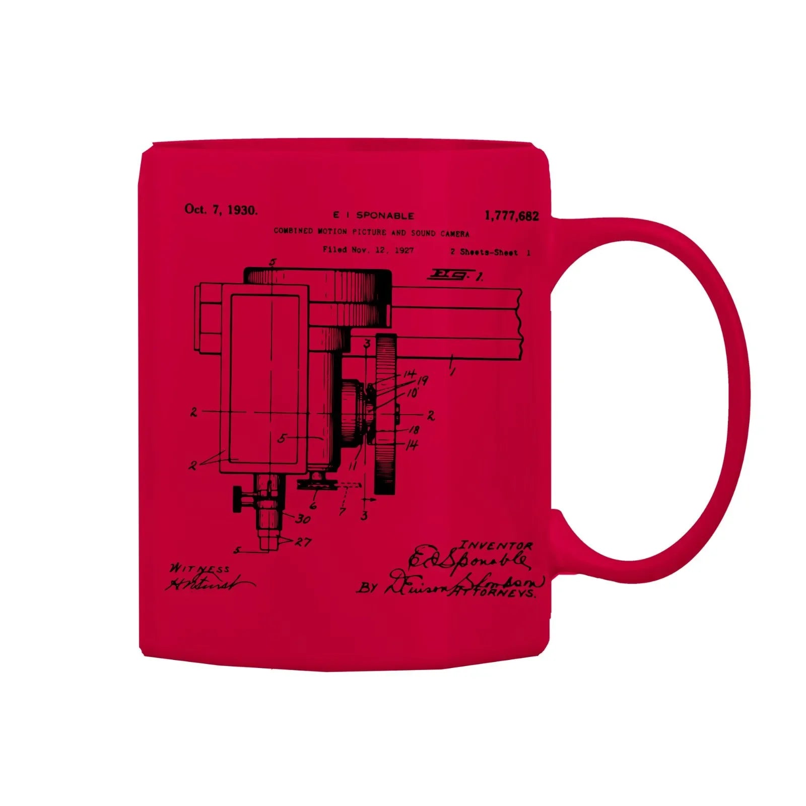 Camera Patent Mug M-CMP37 Desichalchitra