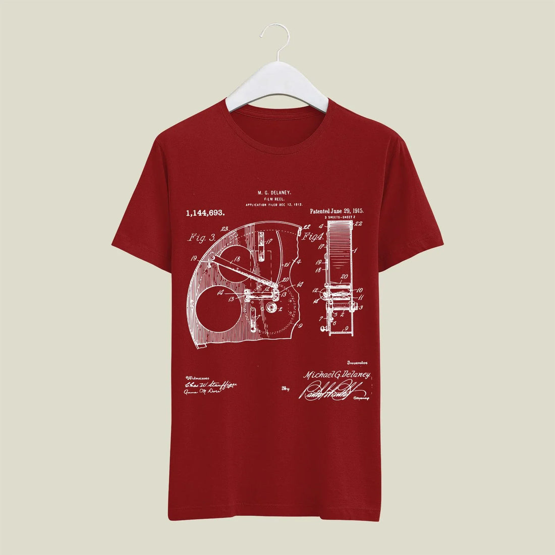 Camera Patent T-Shirt T-CMP78 Desichalchitra
