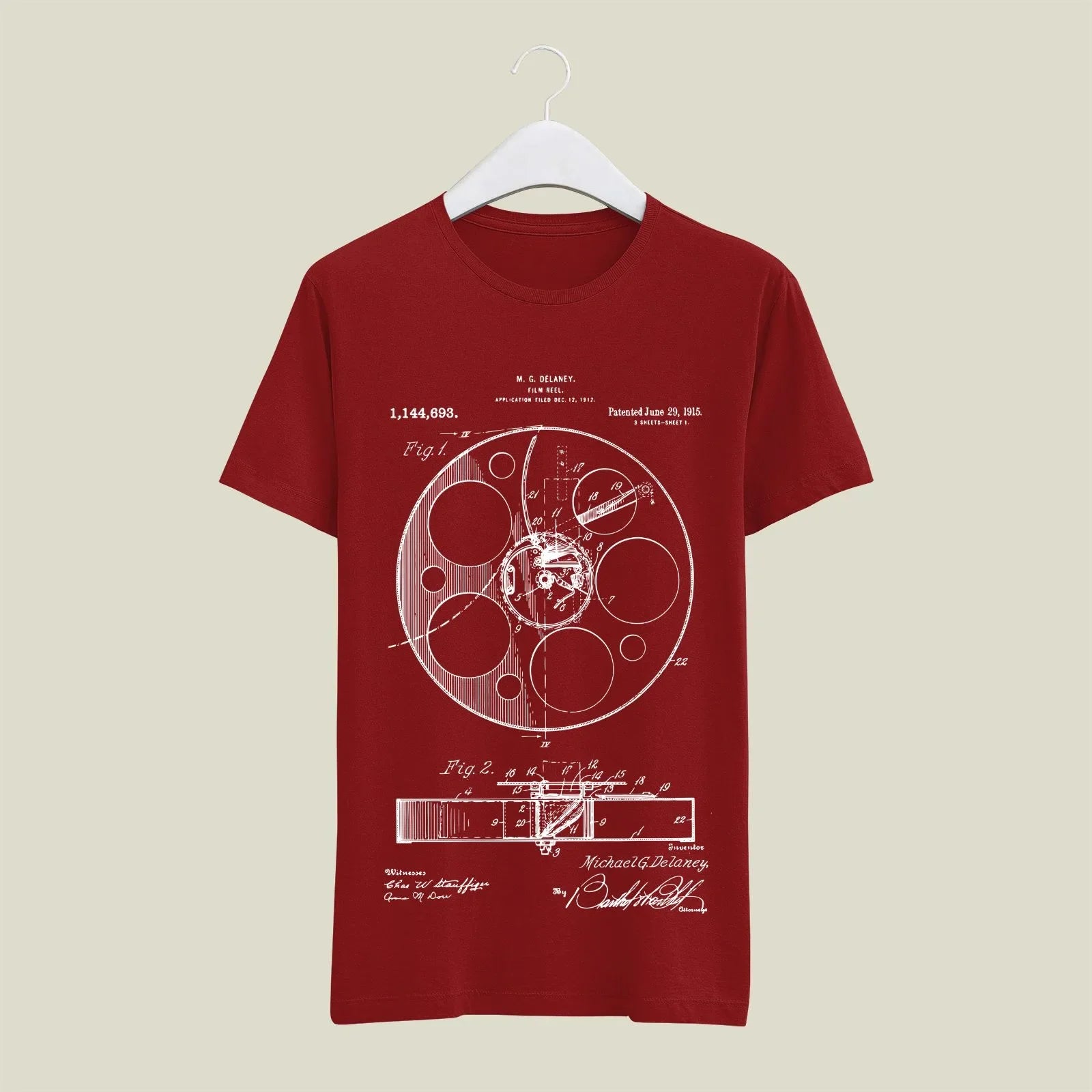 Camera Patent T-Shirt T-CMP85 Desichalchitra