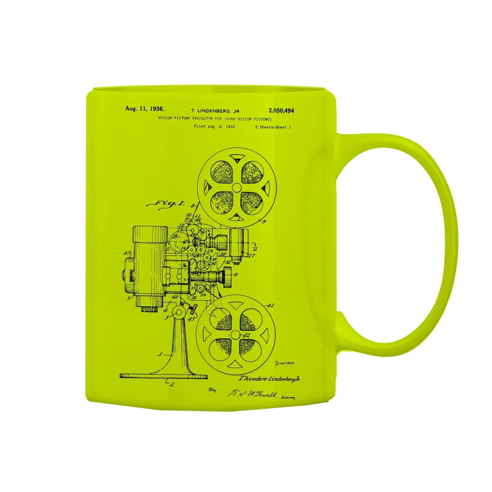 Camera Patent Mug M-CMP107 Desichalchitra