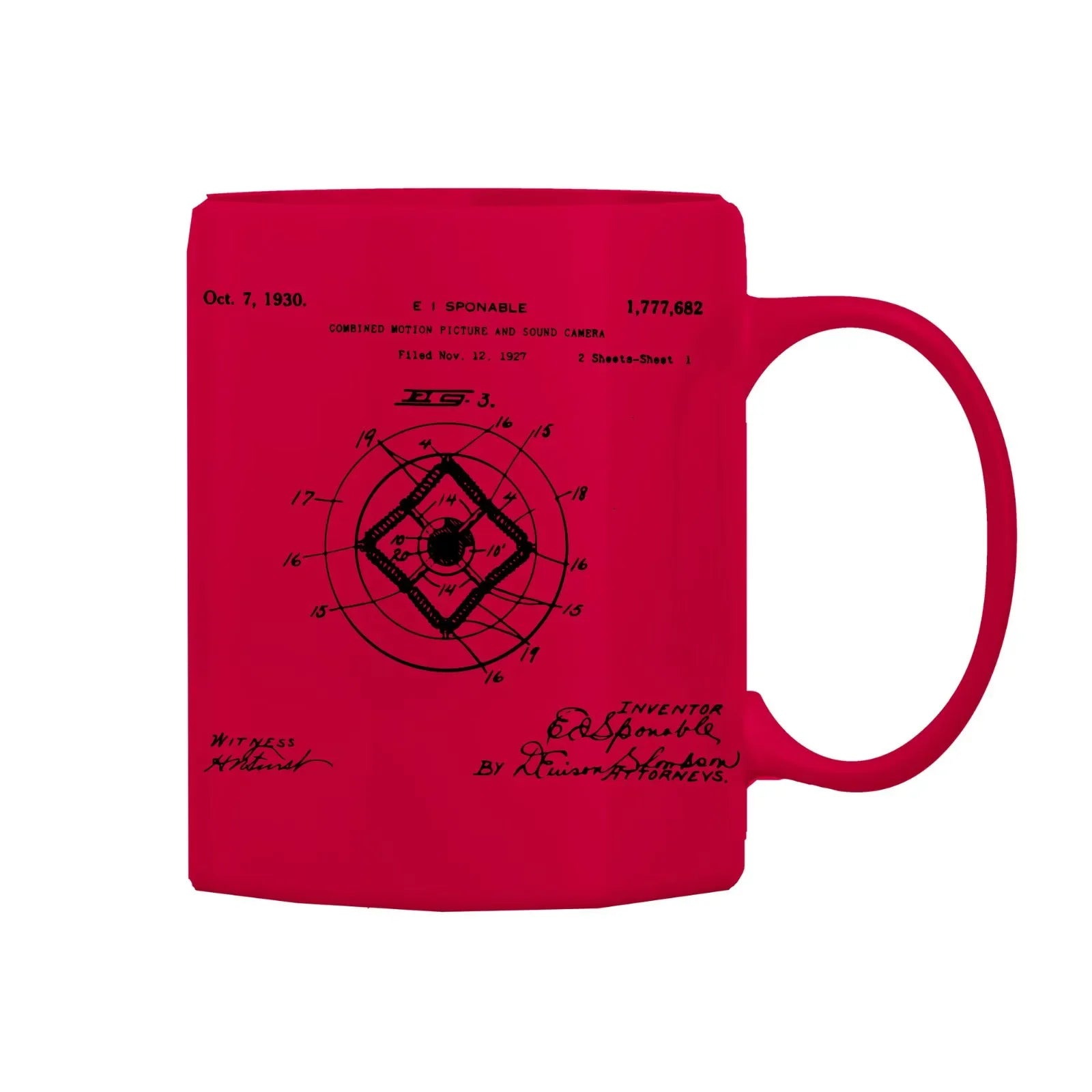 Camera Patent Mug M-CMP134 Desichalchitra