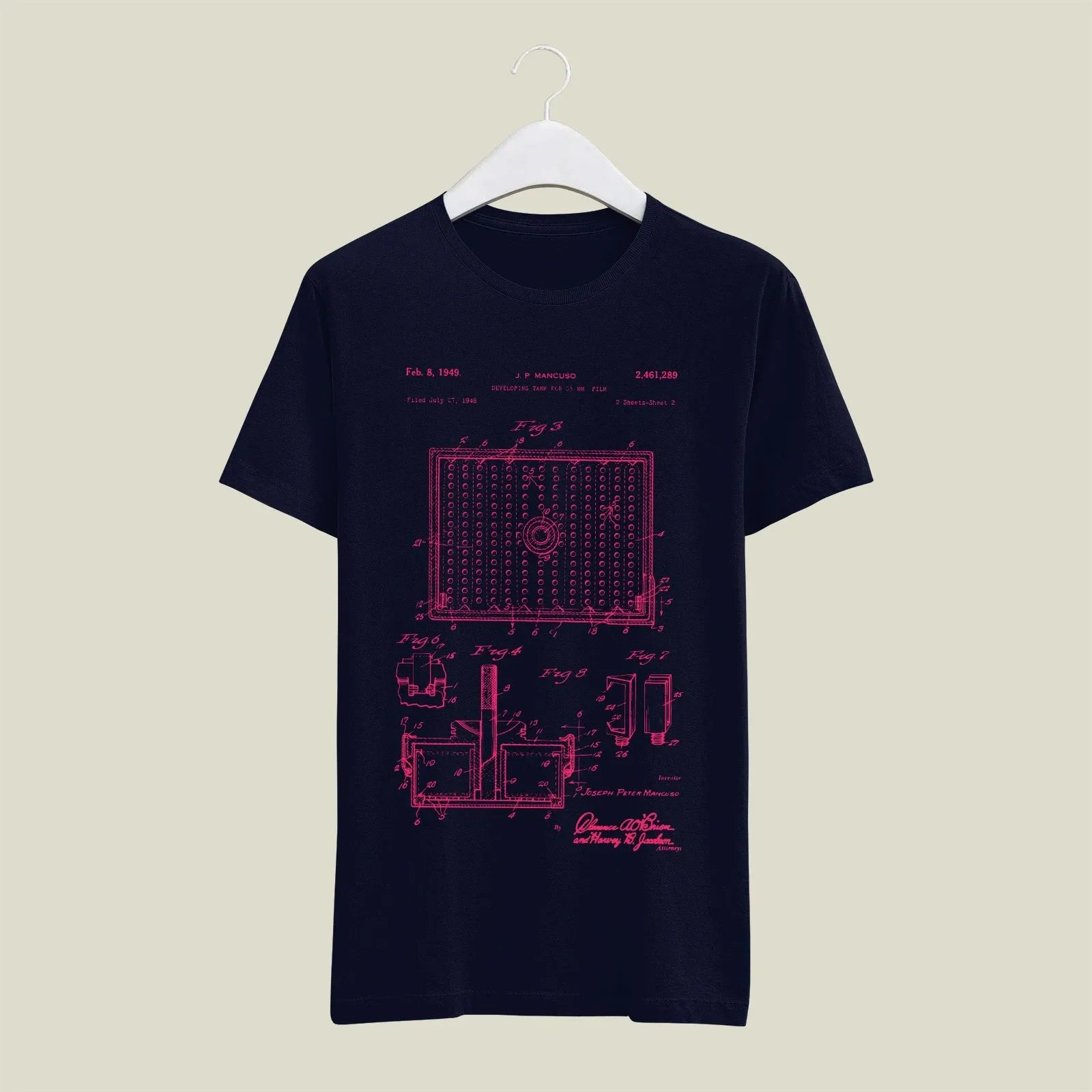 Camera Patent T-Shirt T-CMP31 Desichalchitra