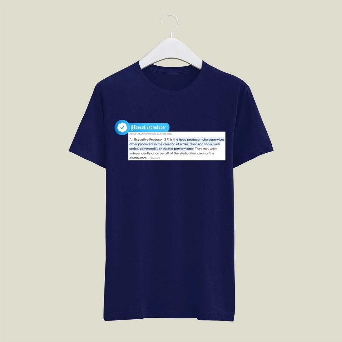 Executive Producer T-Shirt T-EP4 Desichalchitra