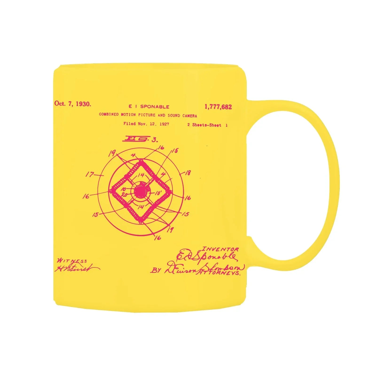 Camera Patent Mug M-CMP48 Desichalchitra
