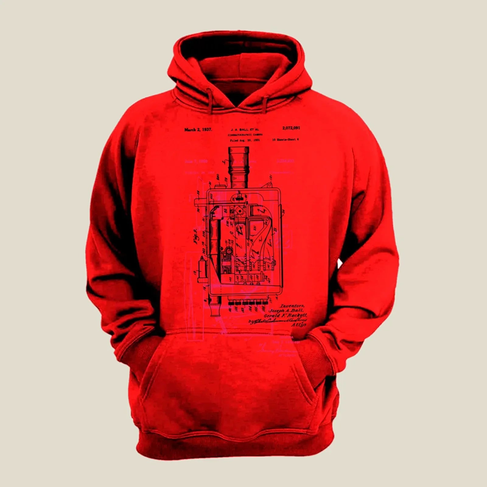 Camera Patent Hoodie H-CMP170 Desichalchitra