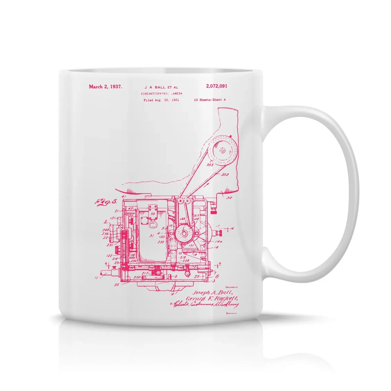 Camera Patent Mug M-CMP193 Desichalchitra